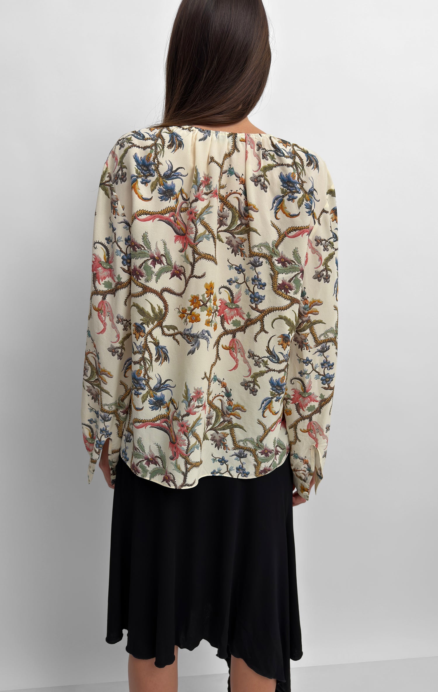 The Baily raglan blouse in Trailing