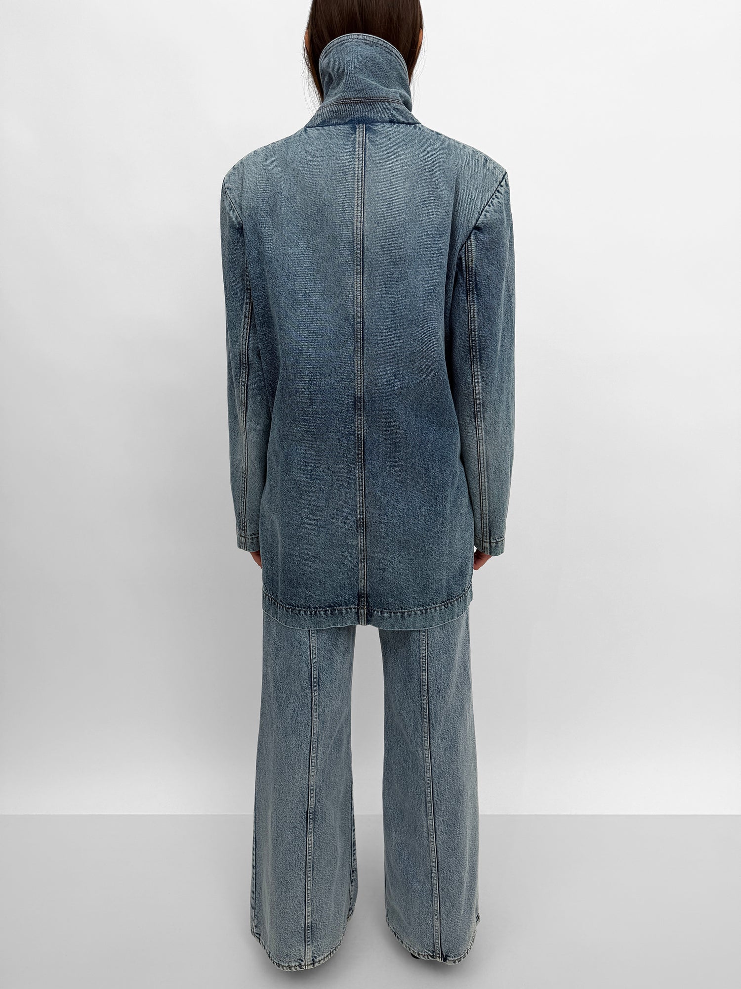 The Delphi denim blazer