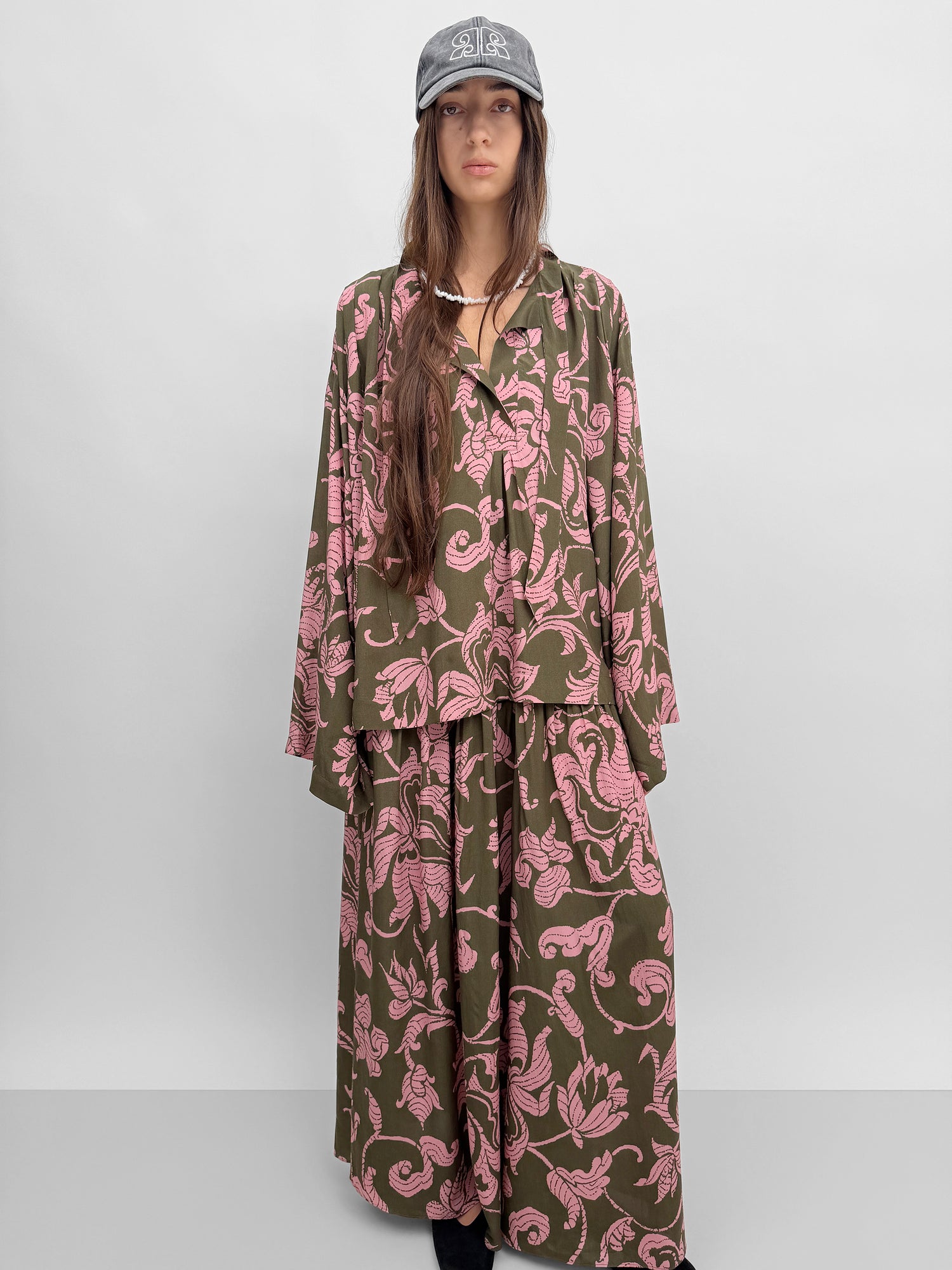 The Denali over-dimensioned blouse in French Lily