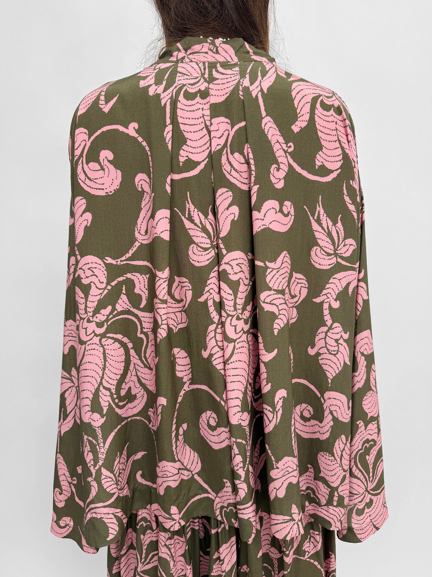 The Denali over-dimensioned blouse in French Lily