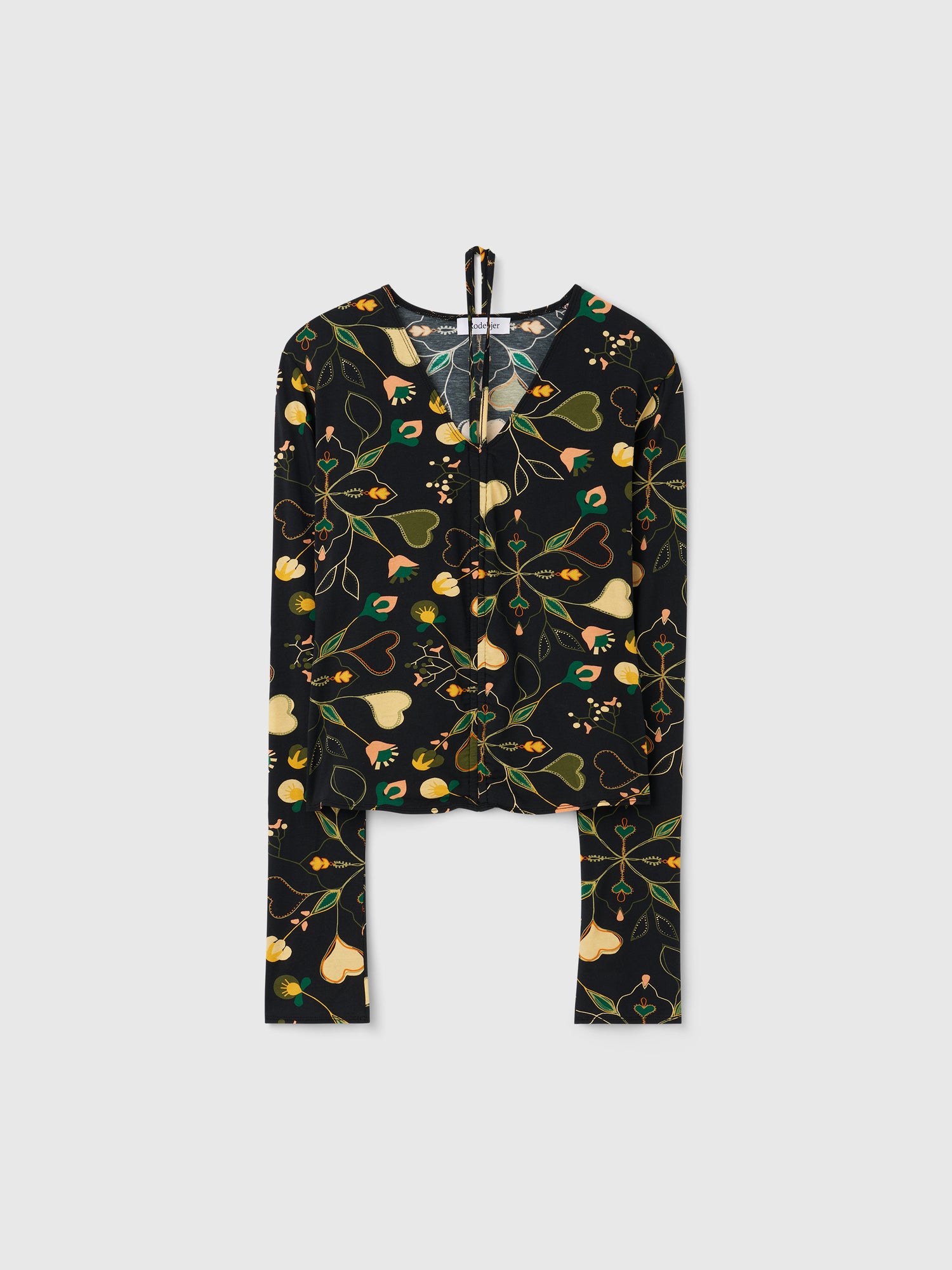 The Dolly v-neck tricot top