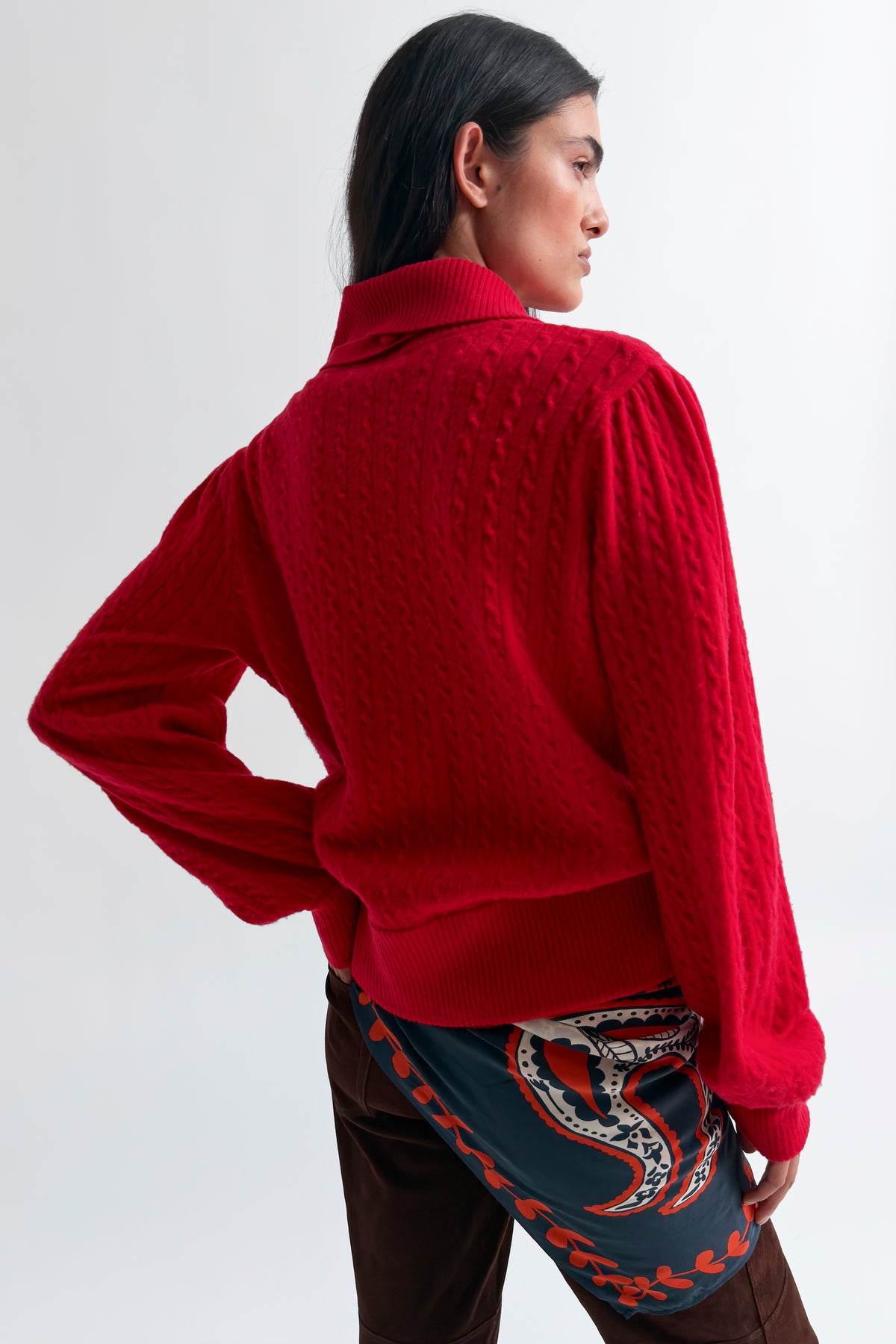 The Doni fine knit merino wool sweater