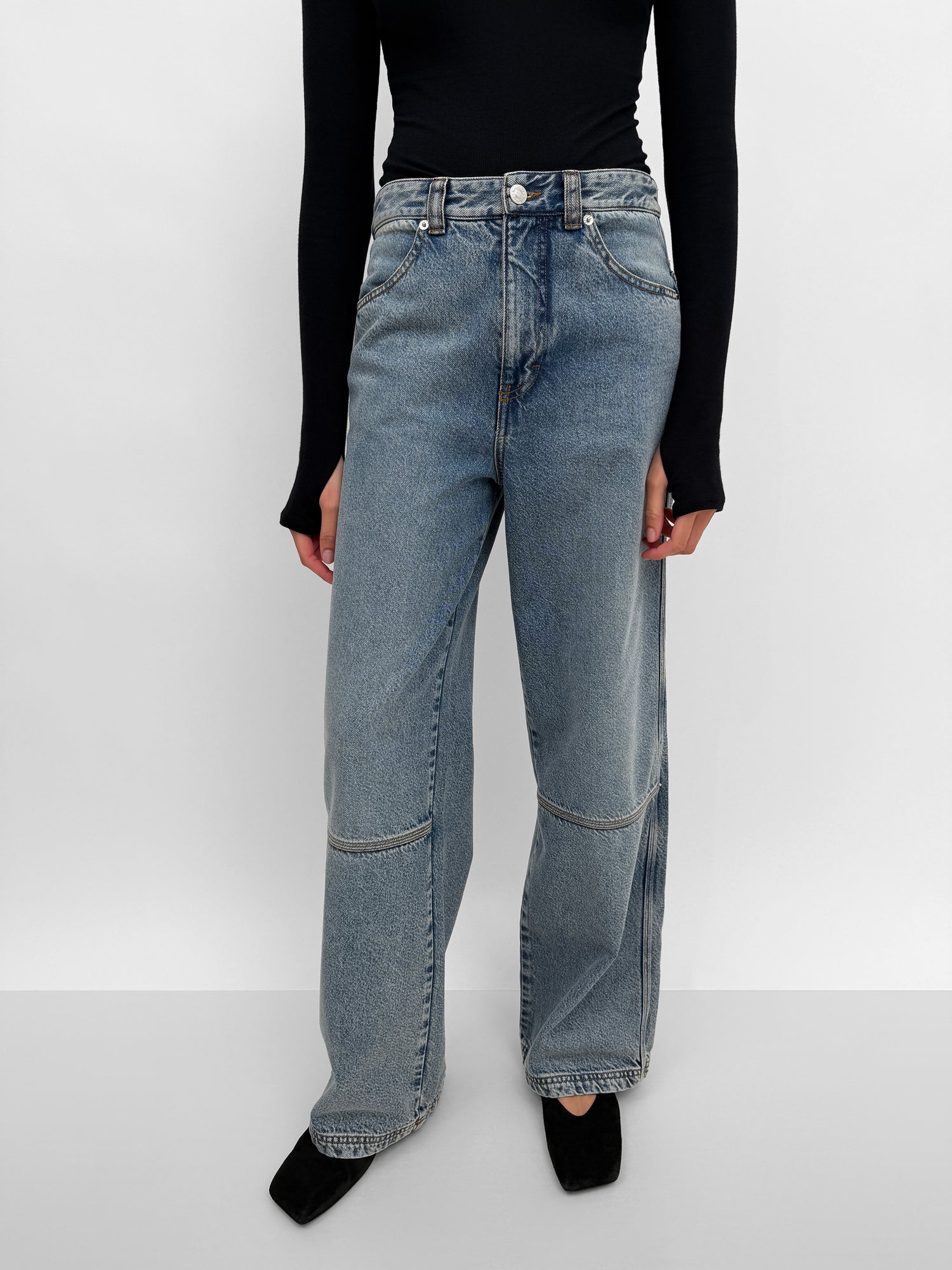 The Eileen relaxed workwear denim