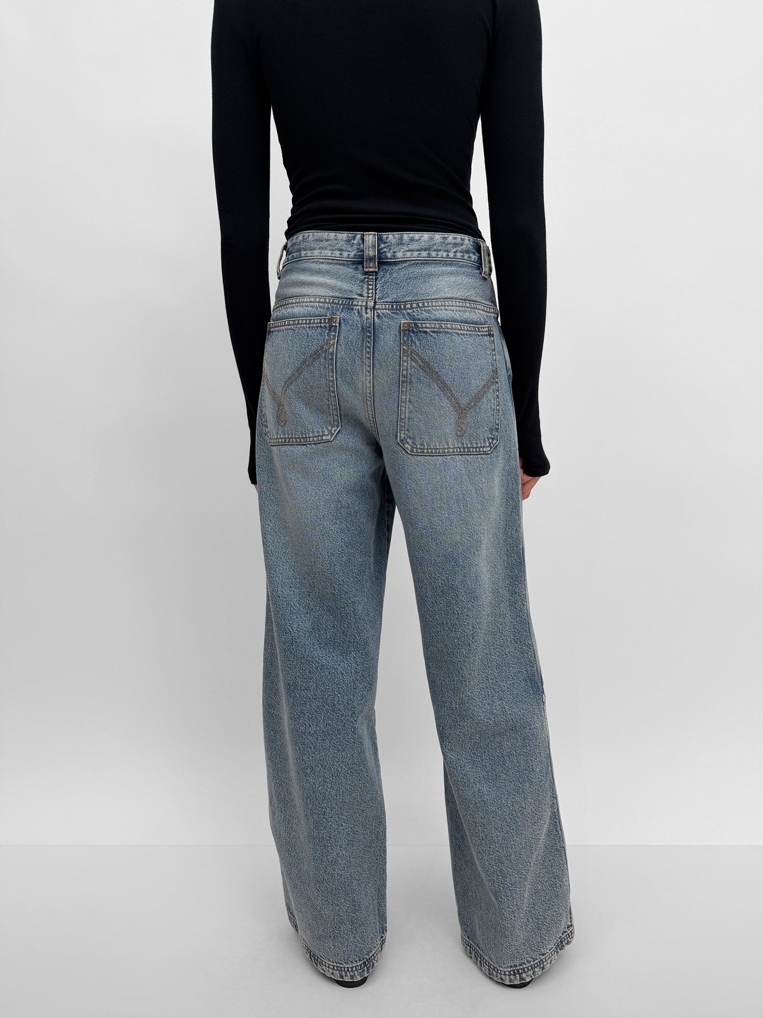 The Eileen relaxed workwear denim