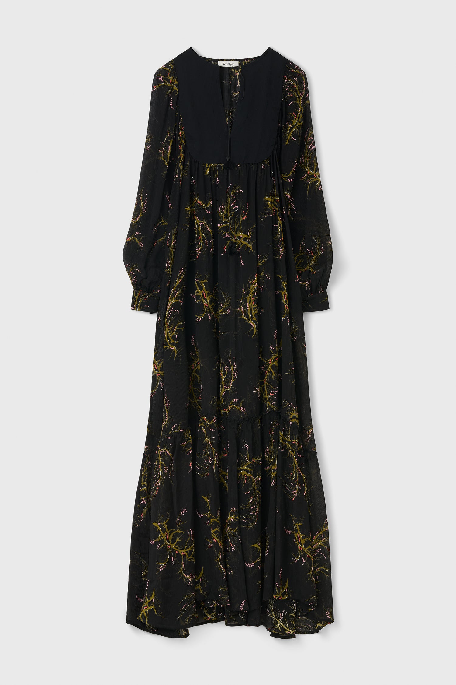 The Emerald maxi dress in Seaweed