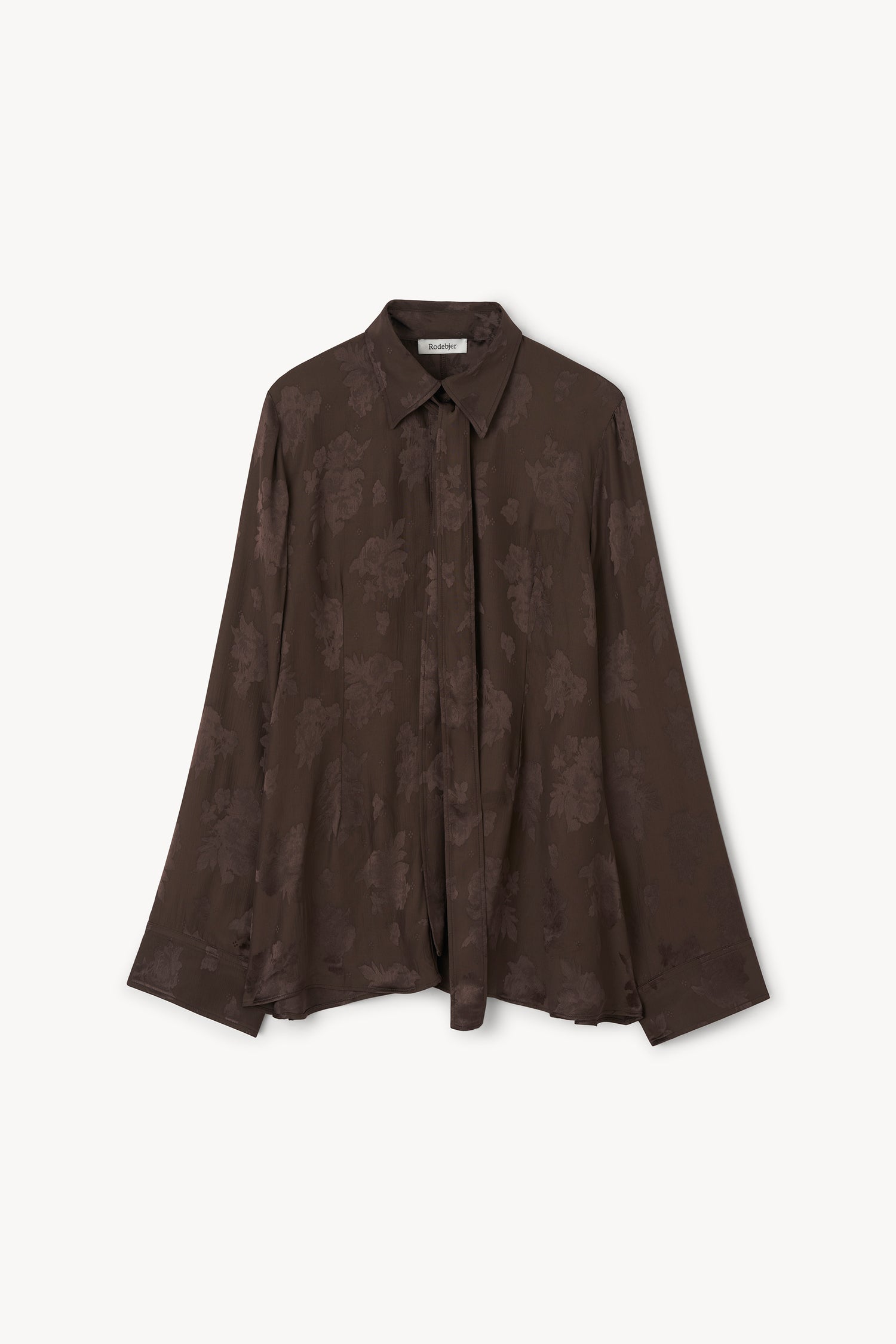 The Euni jacquard shirt blouse