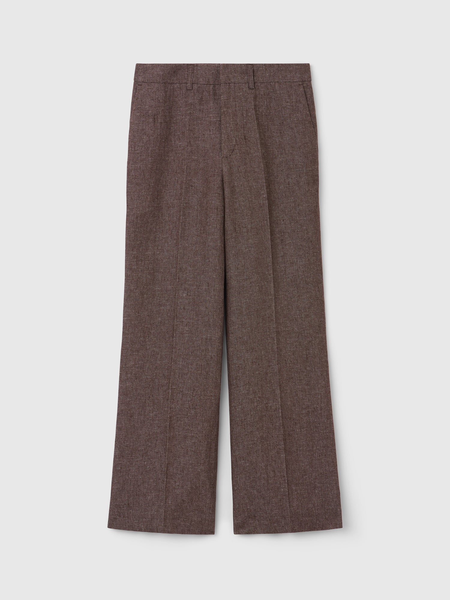 The Femi tailored linen twill pant