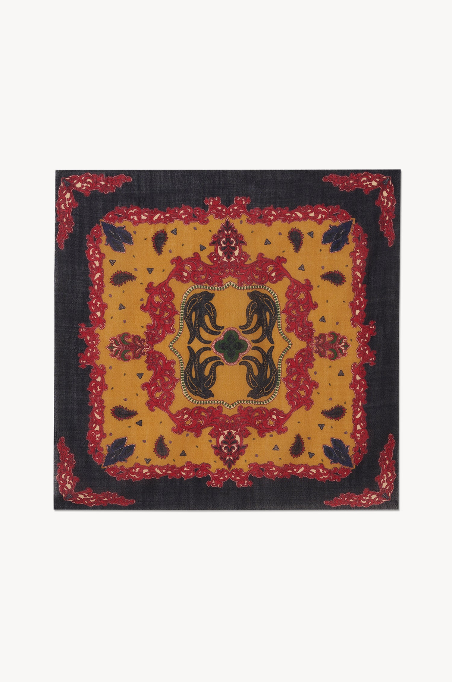 The large Hank wool scarf