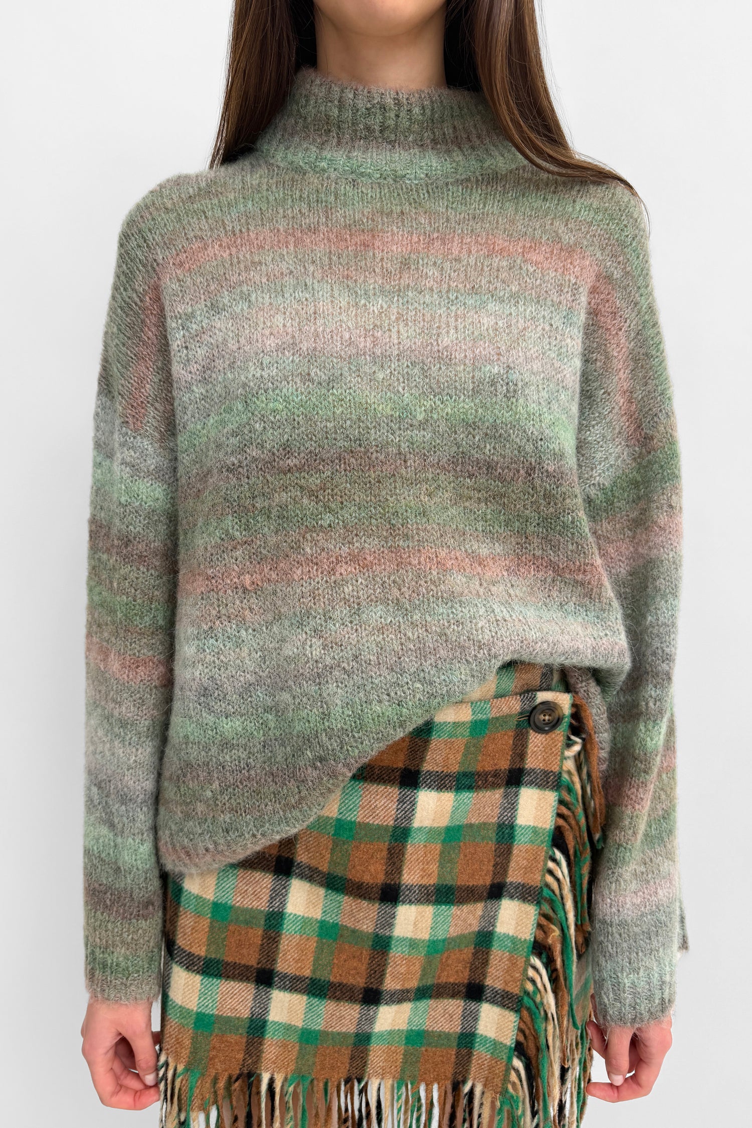 The Jinsol alpaca fine merino knit sweater