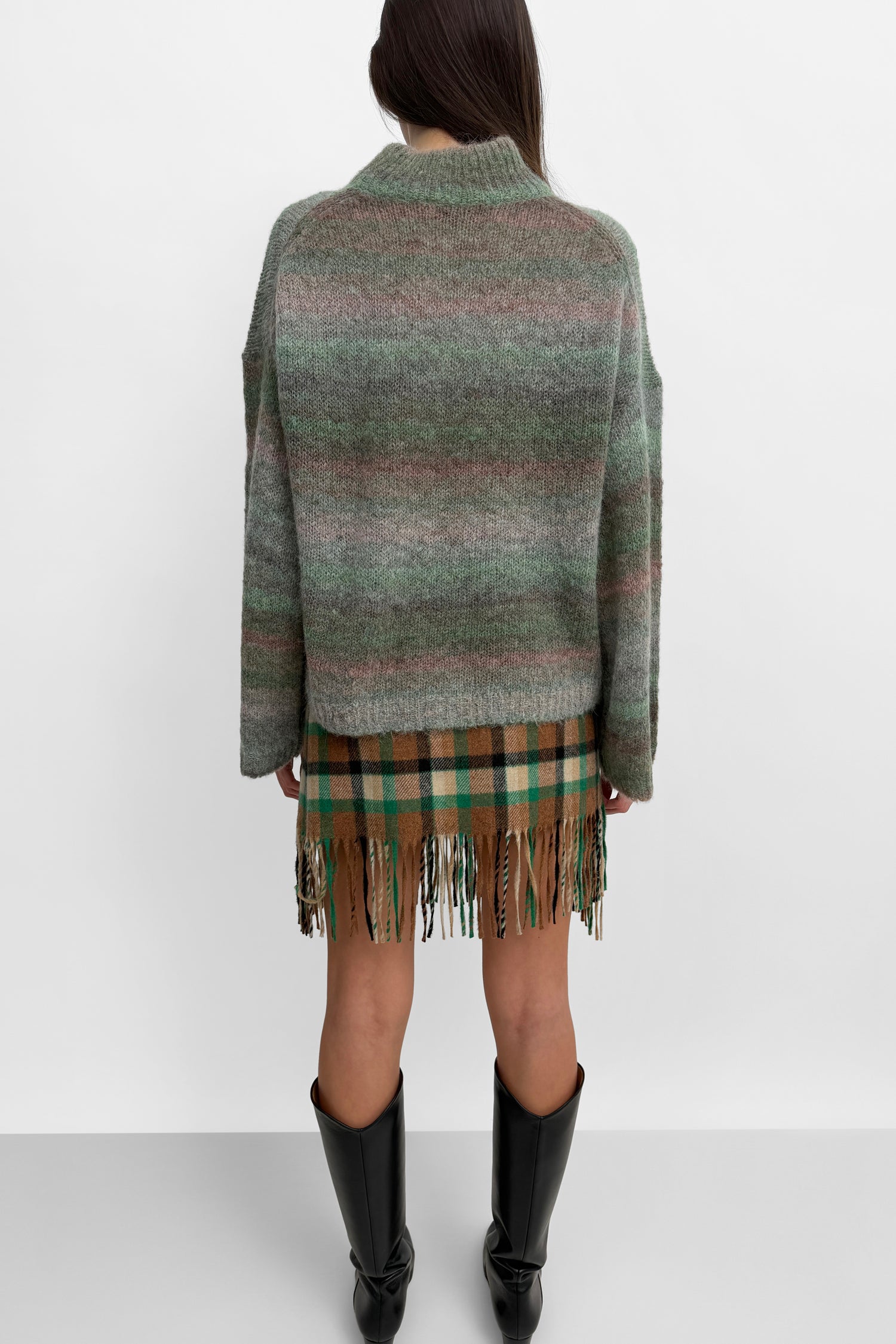 The Jinsol alpaca fine merino knit sweater