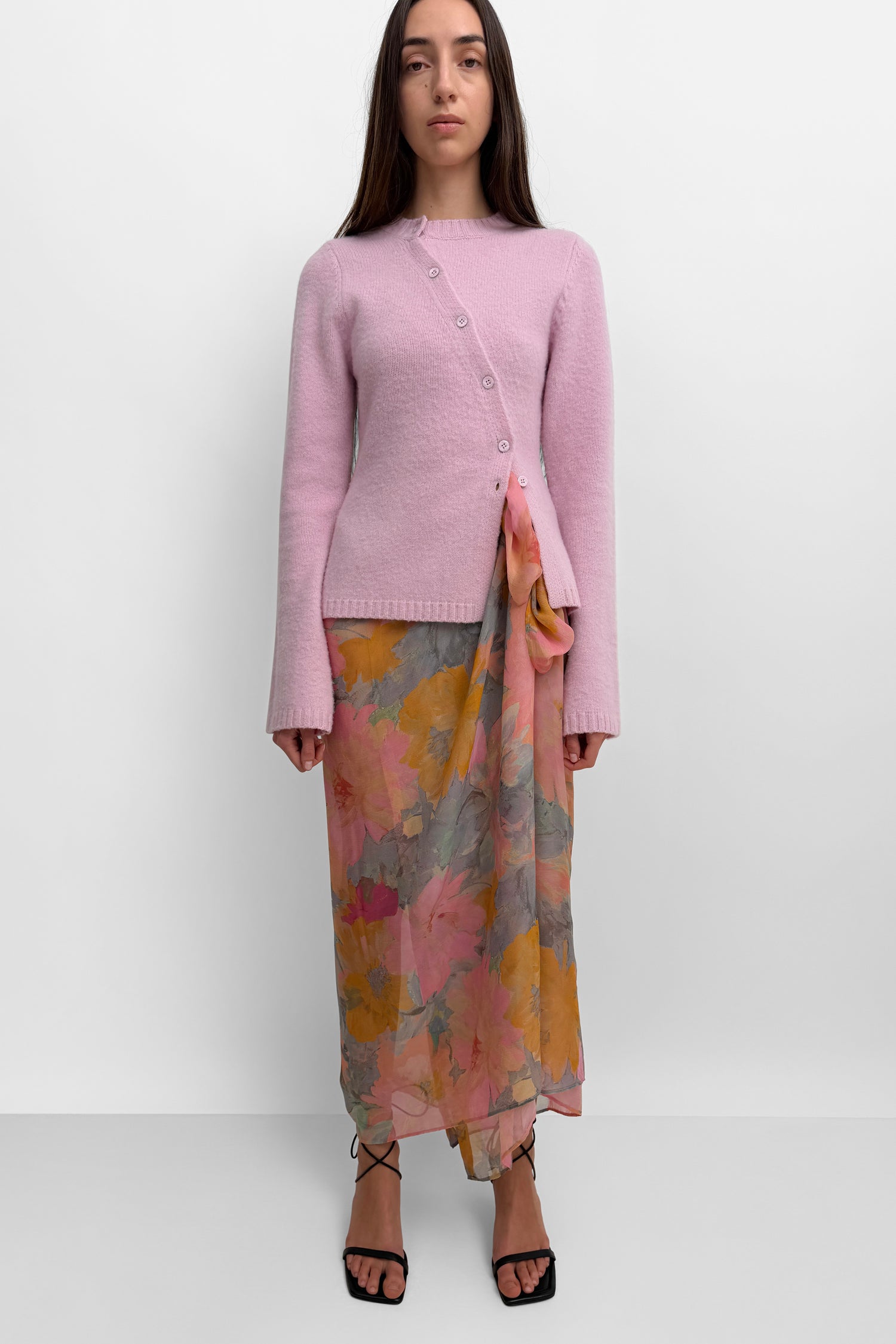 The Judia fitted merino cardigan sweater