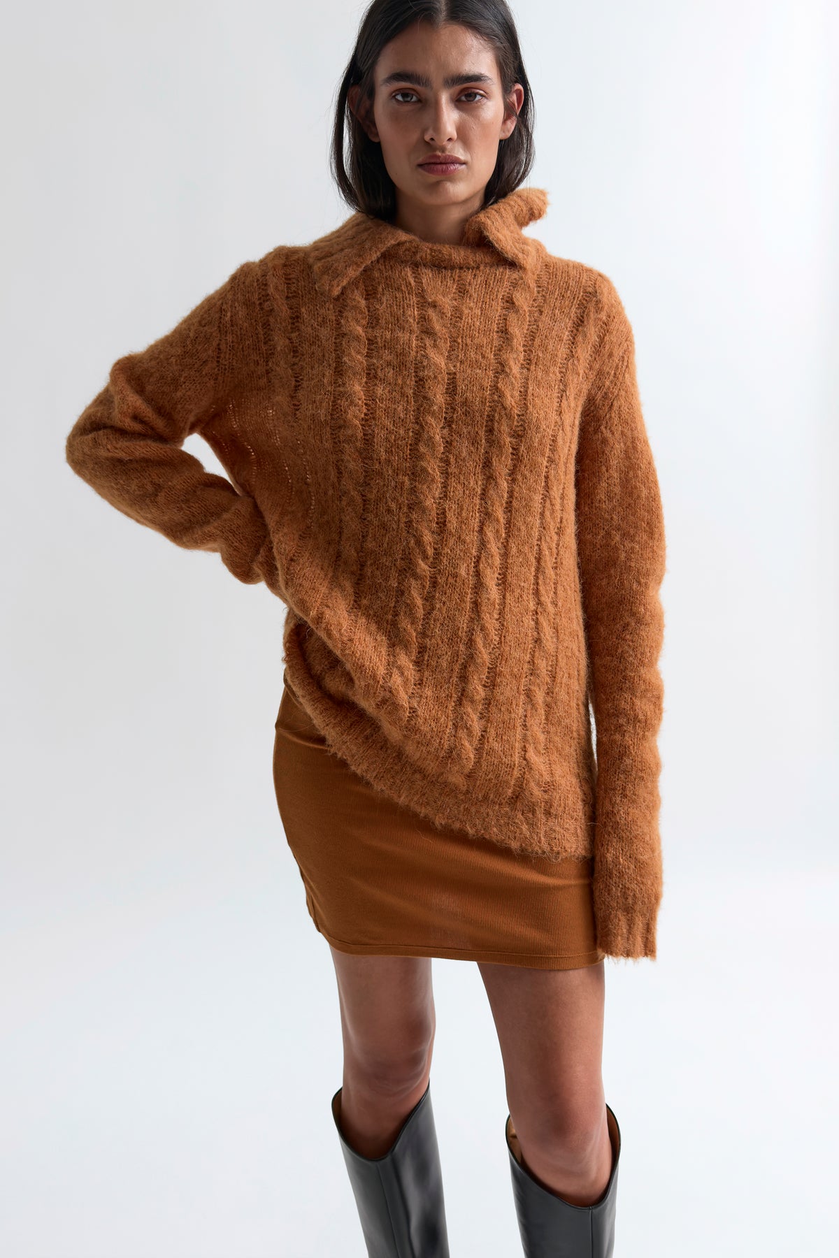 The Jungan super soft alpaca blend sweater