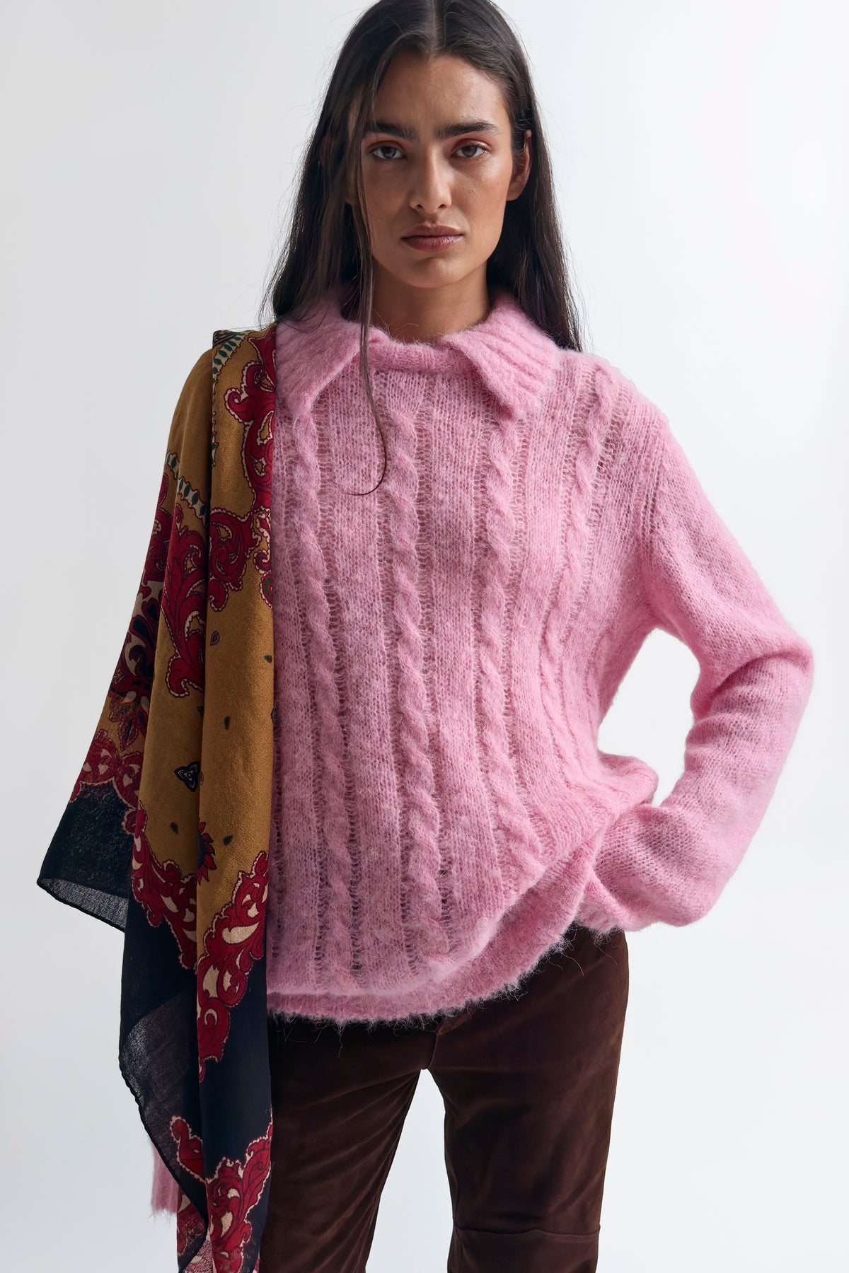 The Jungan super soft alpaca blend sweater
