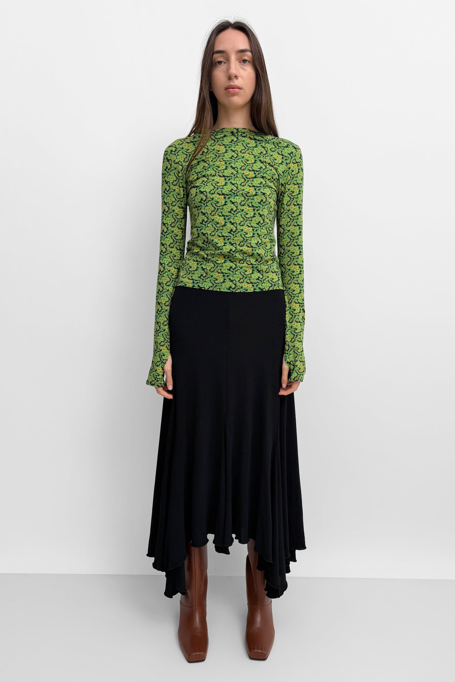 The Karlai long sleeve dance top