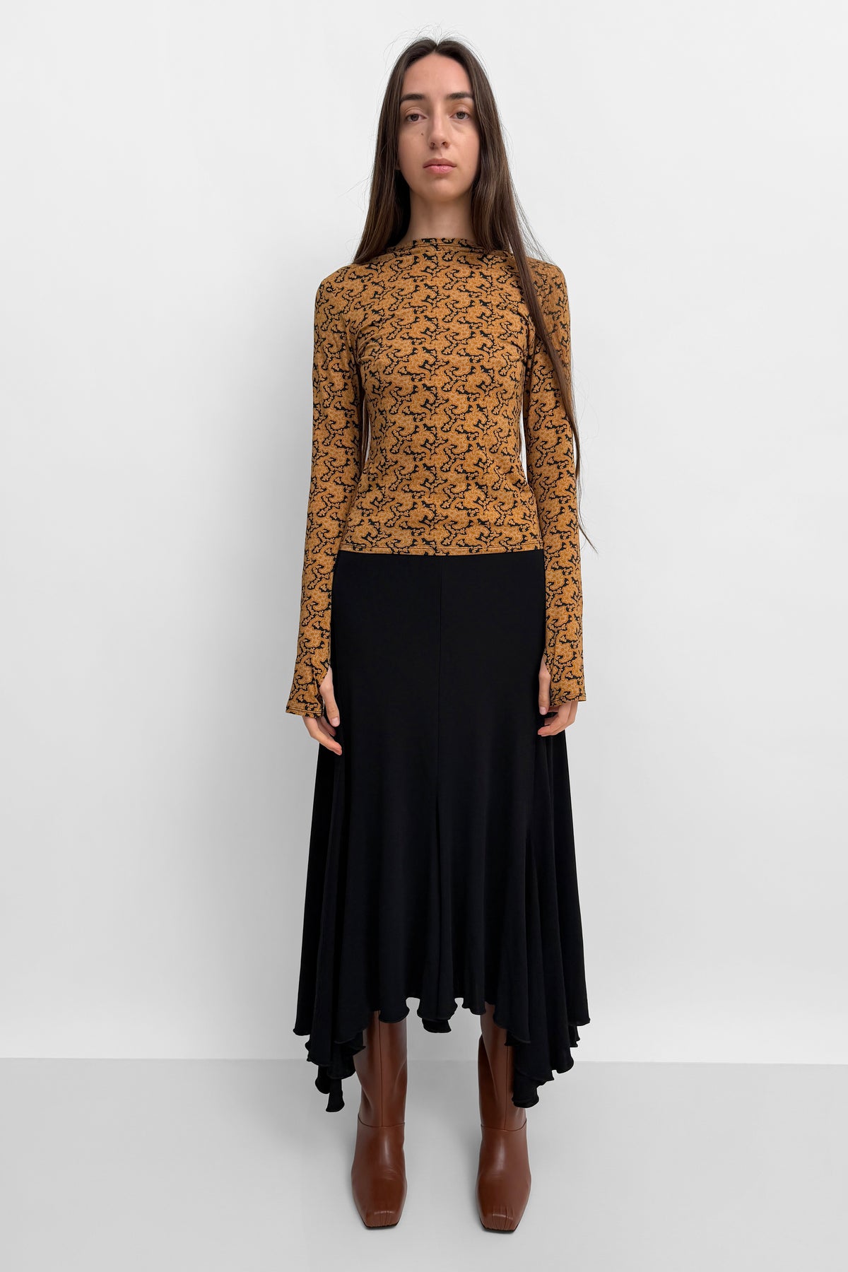The Karlai long sleeve dance top