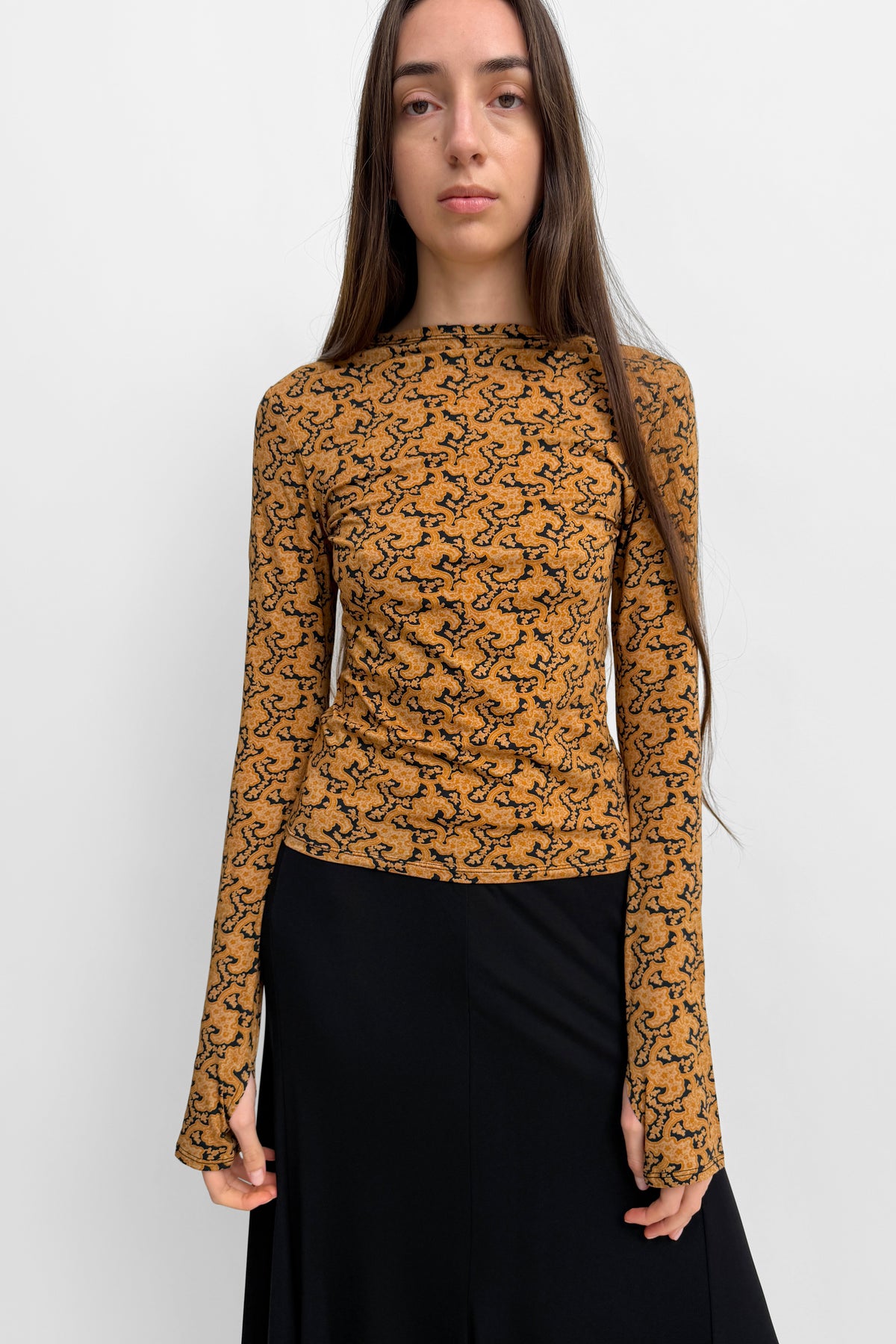 The Karlai long sleeve dance top