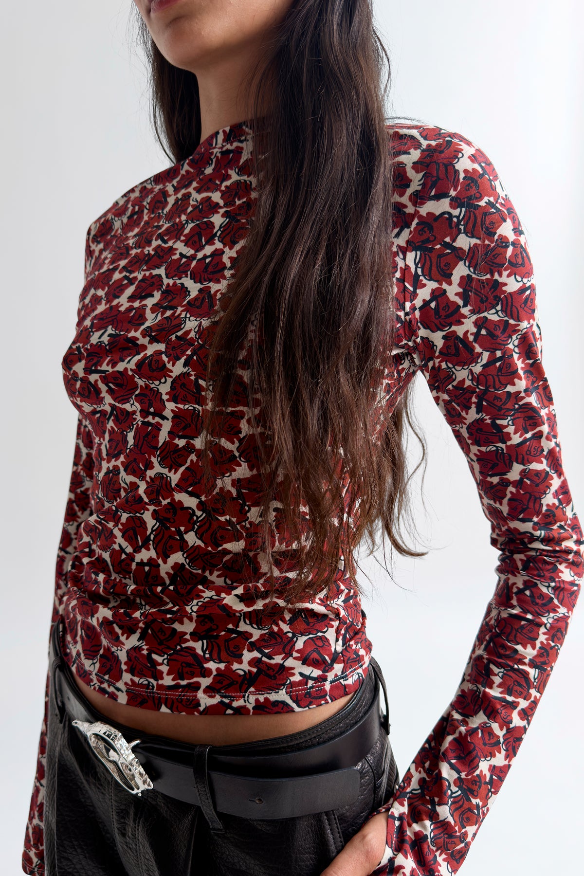 The Karlai long sleeve dance top