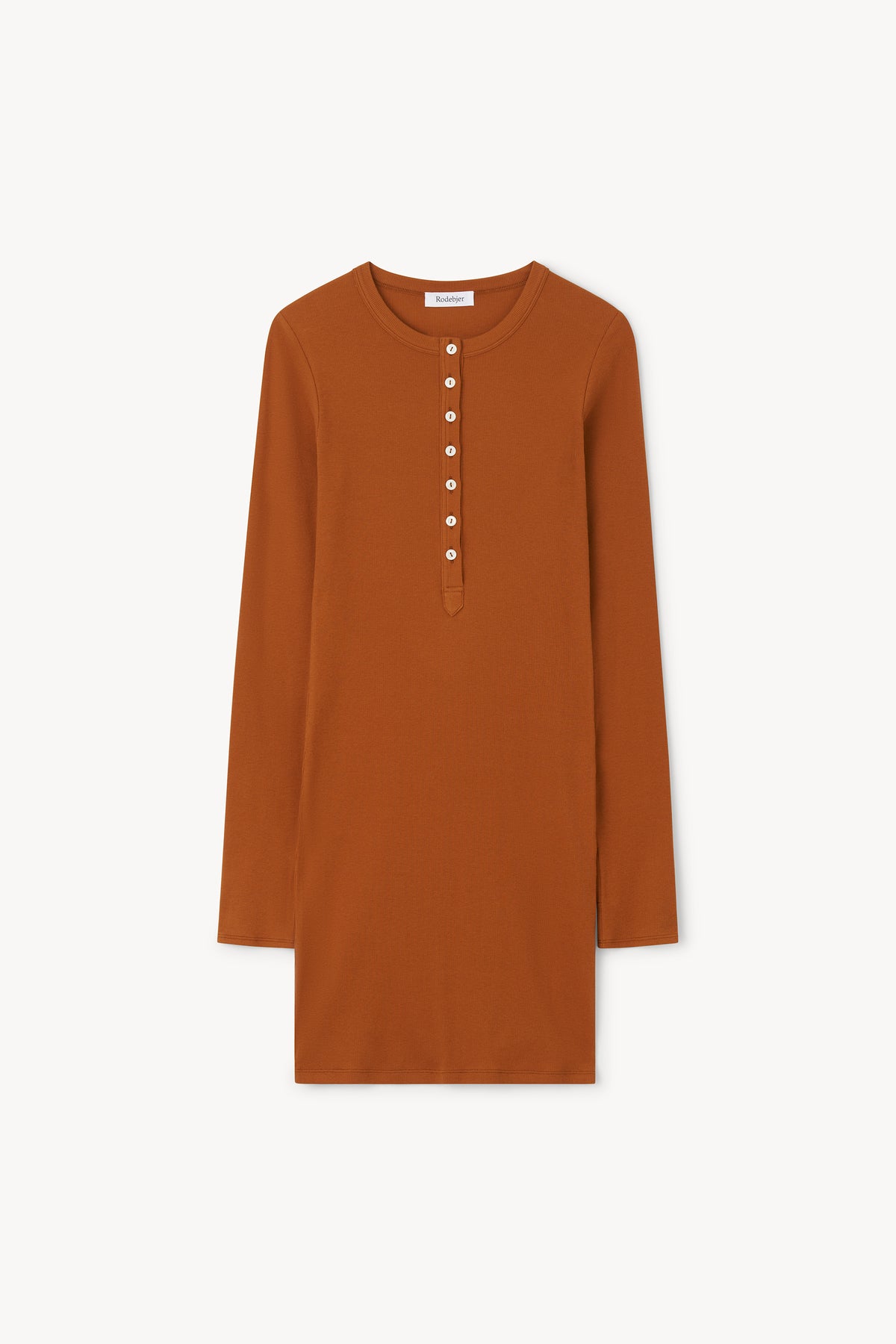 The Kiara Henley shirt dress