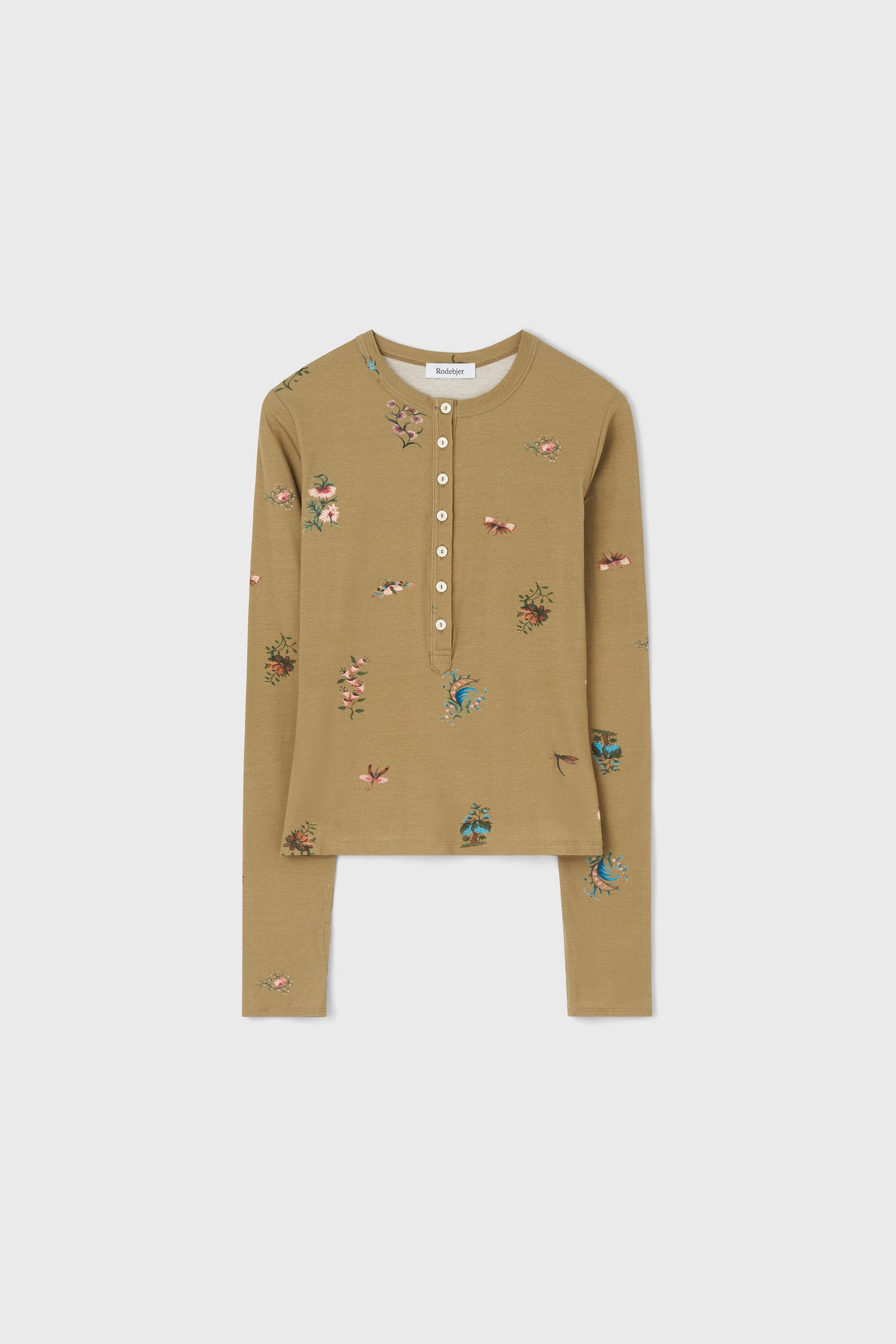 The Kiara Henley shirt top in Duchess