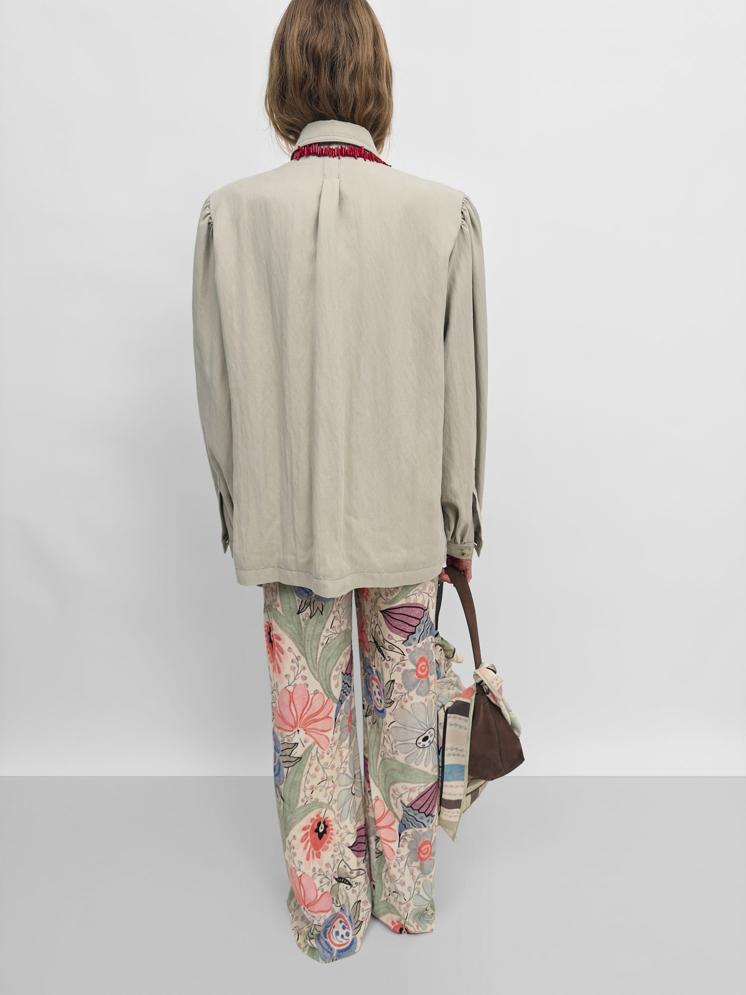 The Lauren tencel blouse jacket