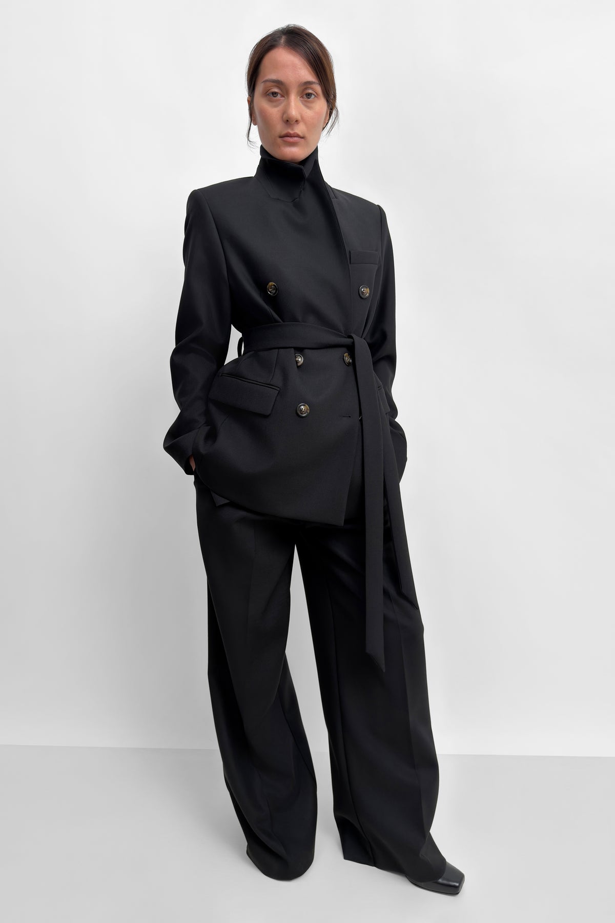 The Leah double-breasted blazer