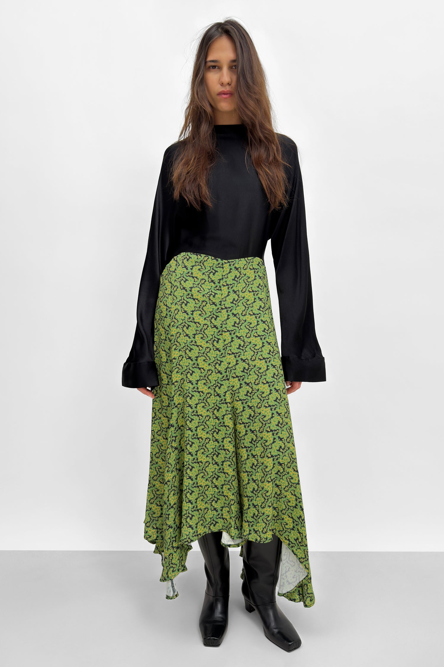 The Maryellen flounce dress