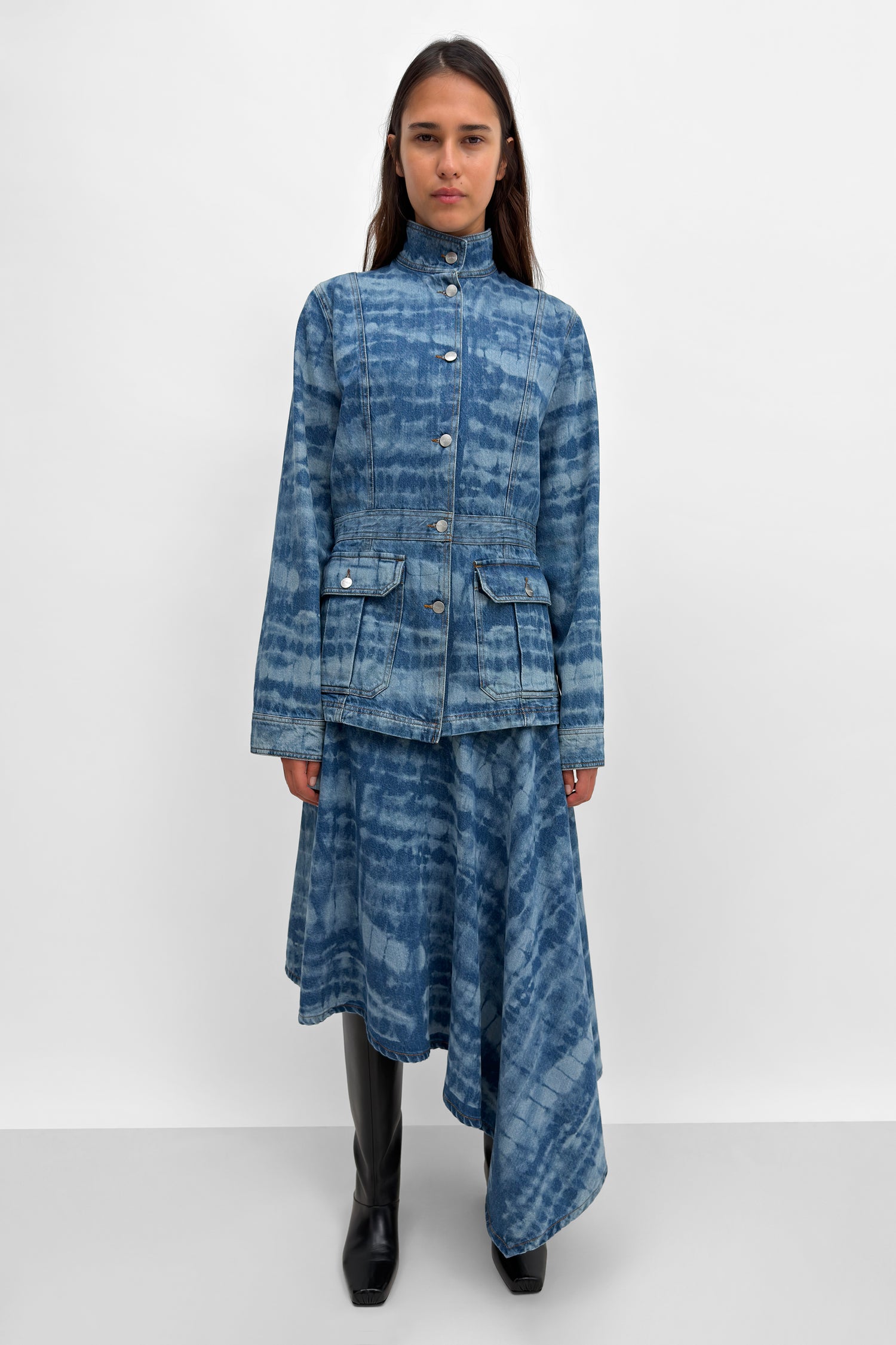 The Miko shibori denim jacket