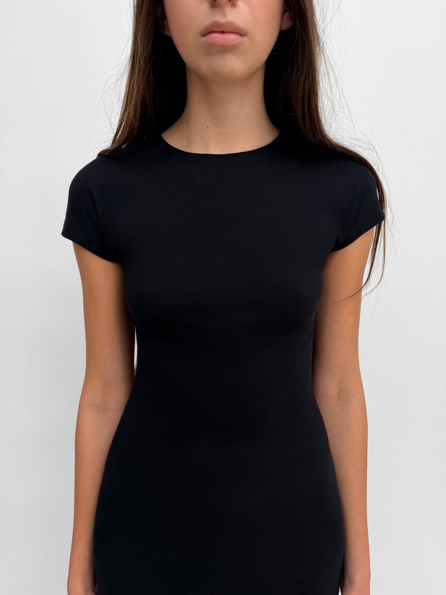 The Otta cap sleeve tricot dress