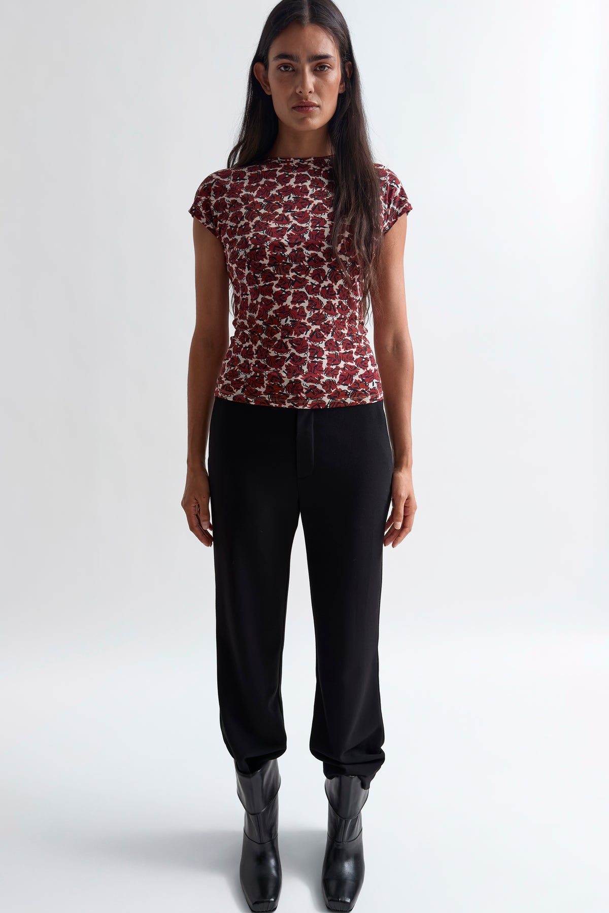 The Otta cap sleeve jersey top