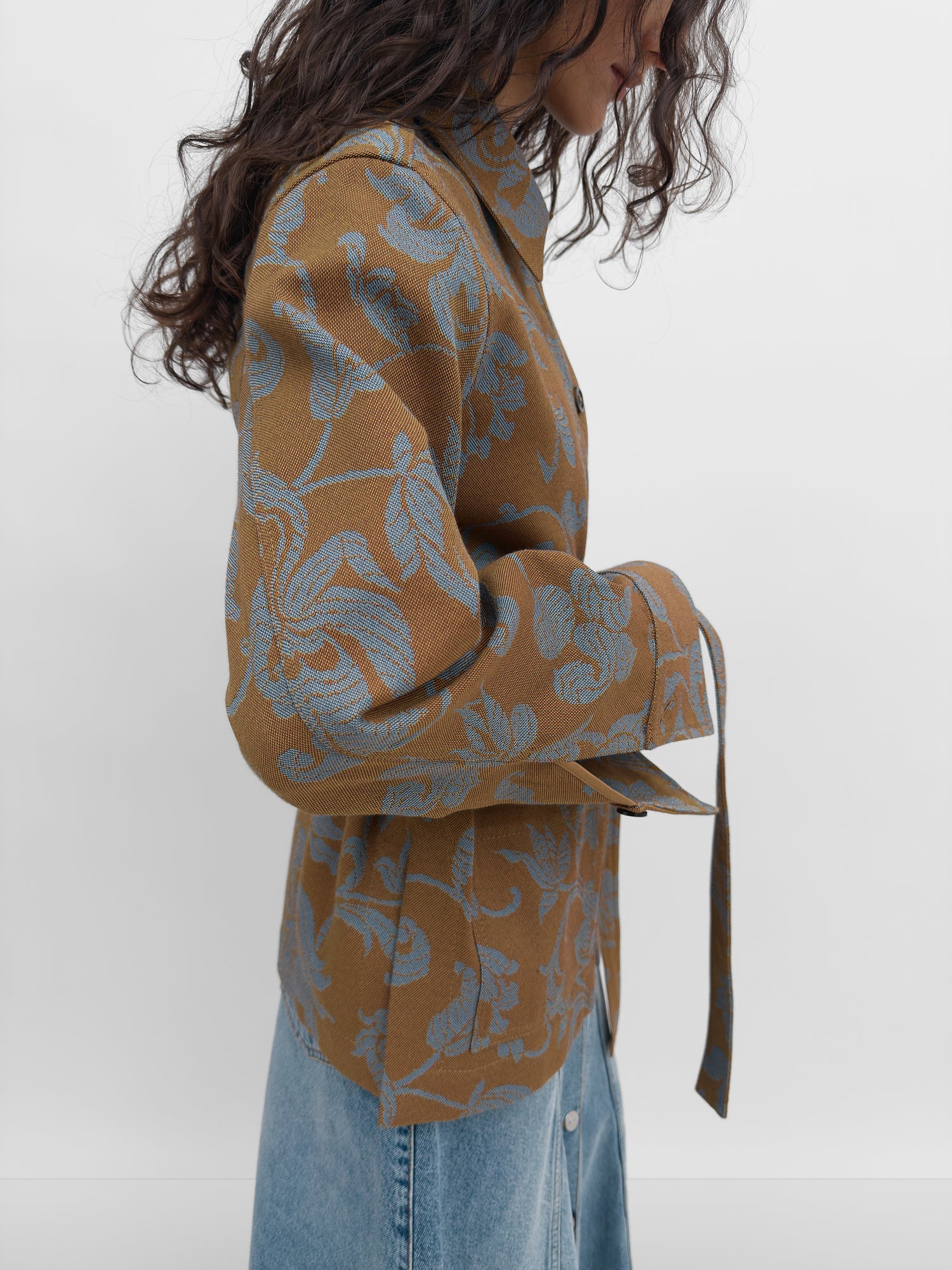 The Pico overshirt jacket in French Lily