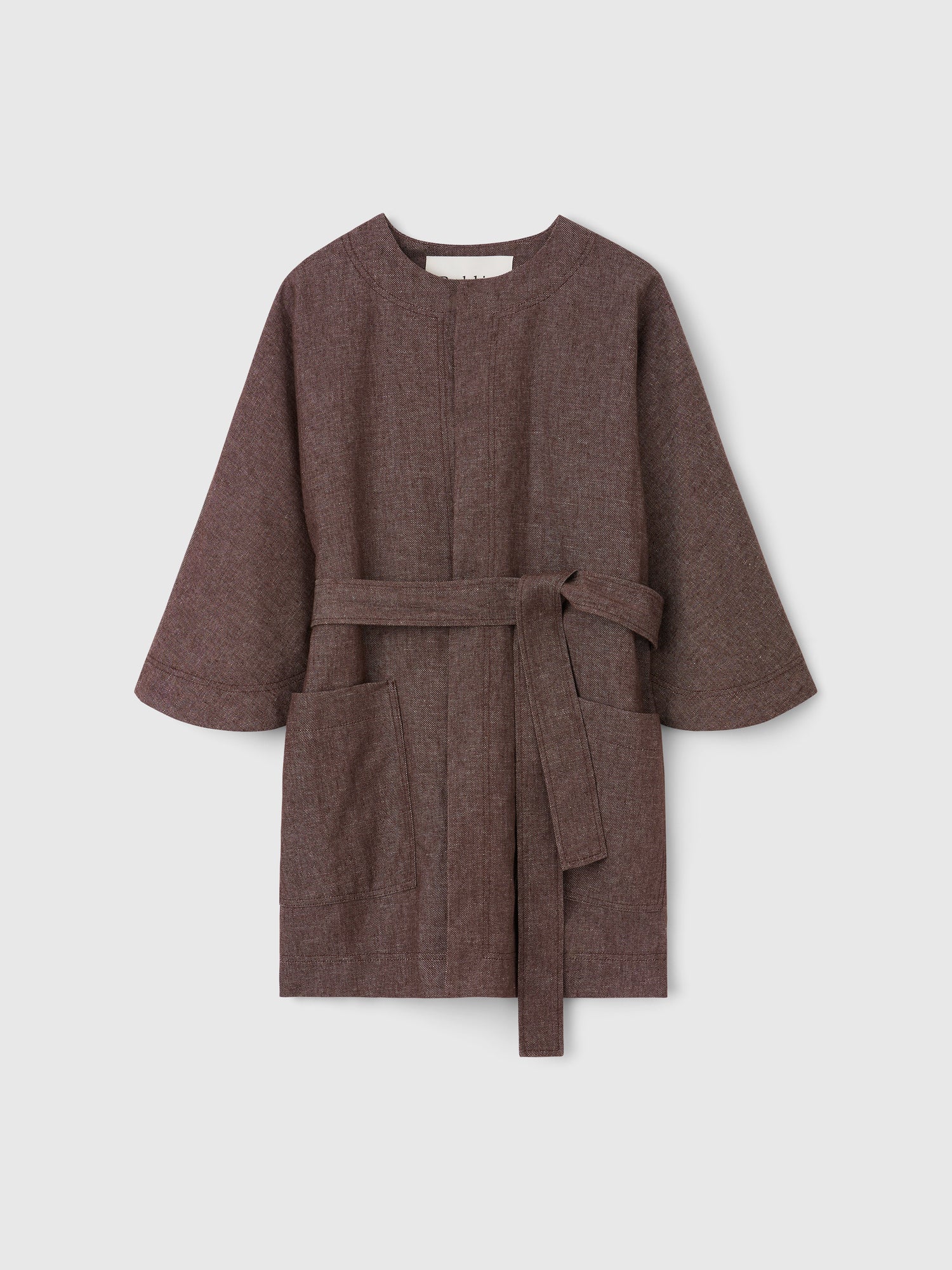 The Pinto lino twill coat