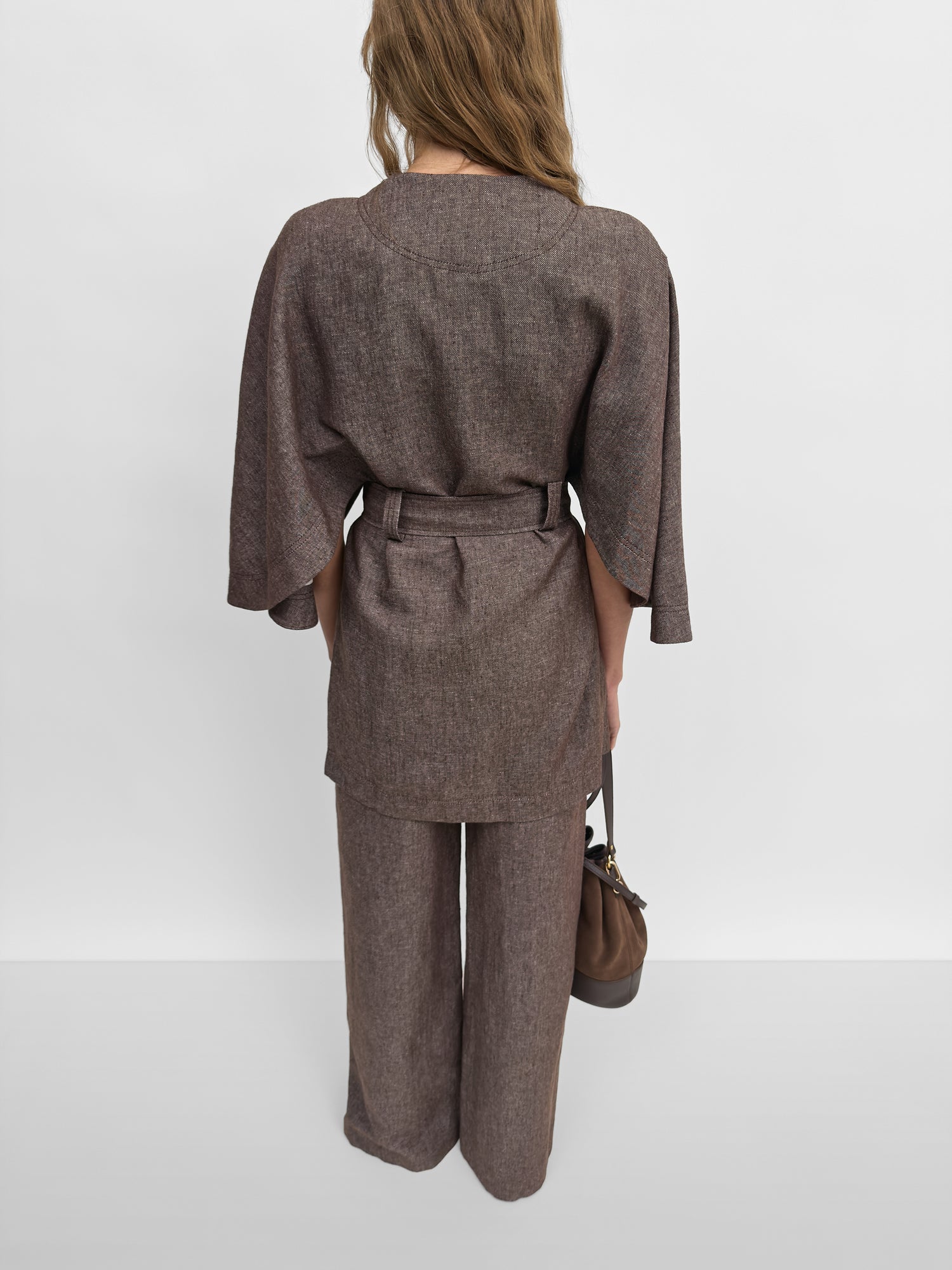 The Pinto lino twill coat