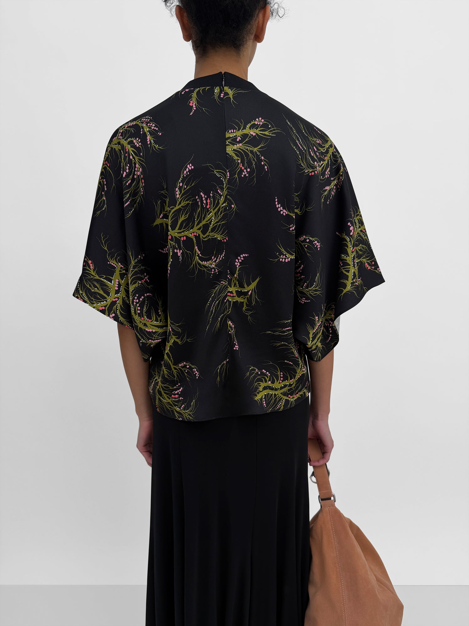 The Poppi top in Seaweed