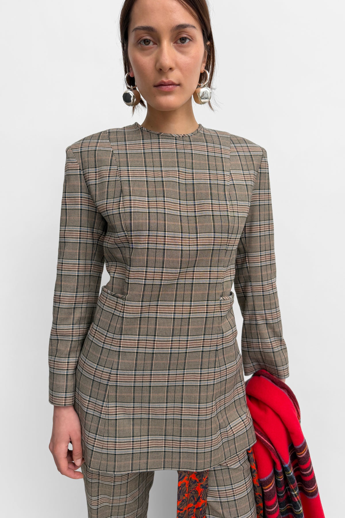 The Sena cinched blazer tunic