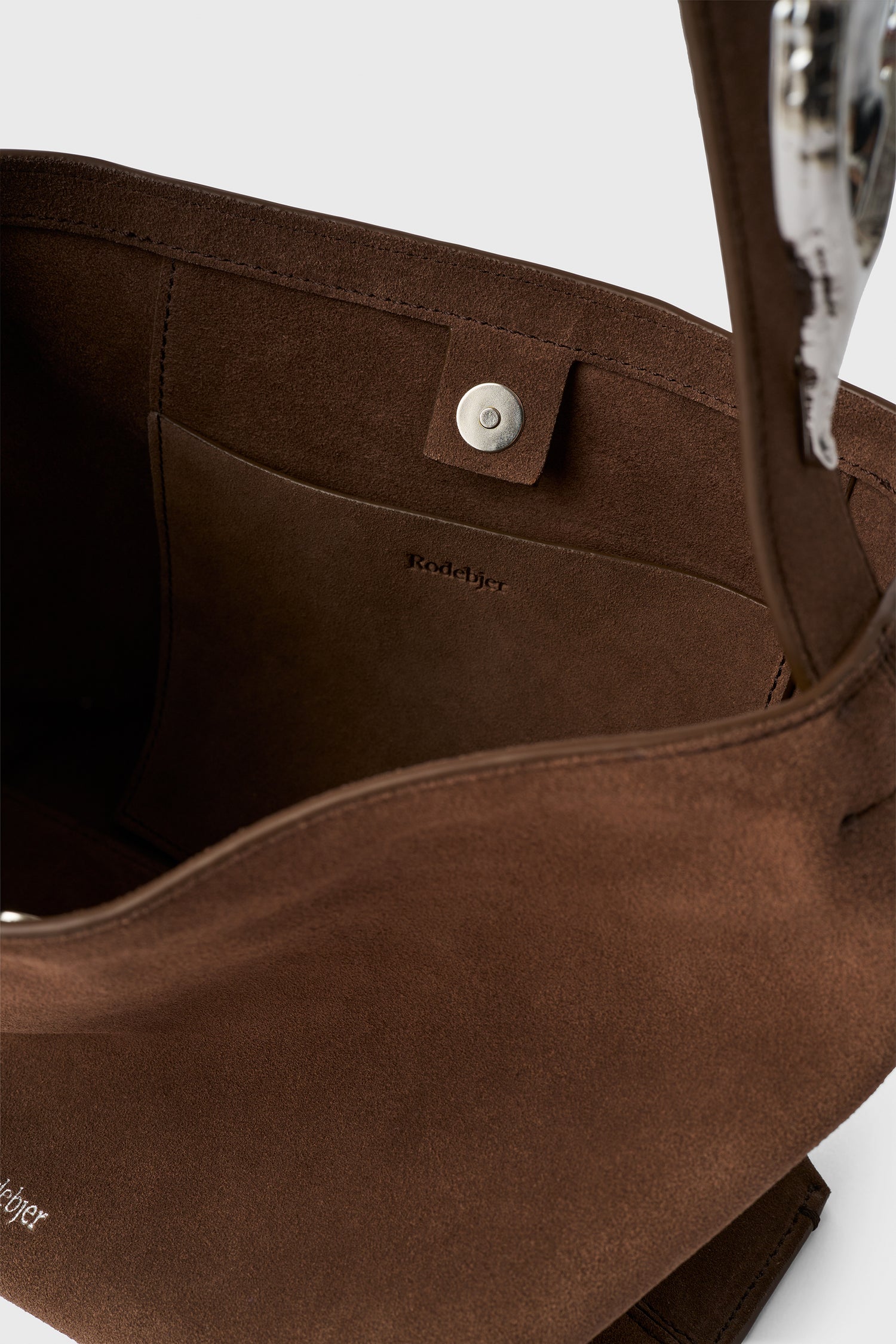 The Seashell suede mini-tote