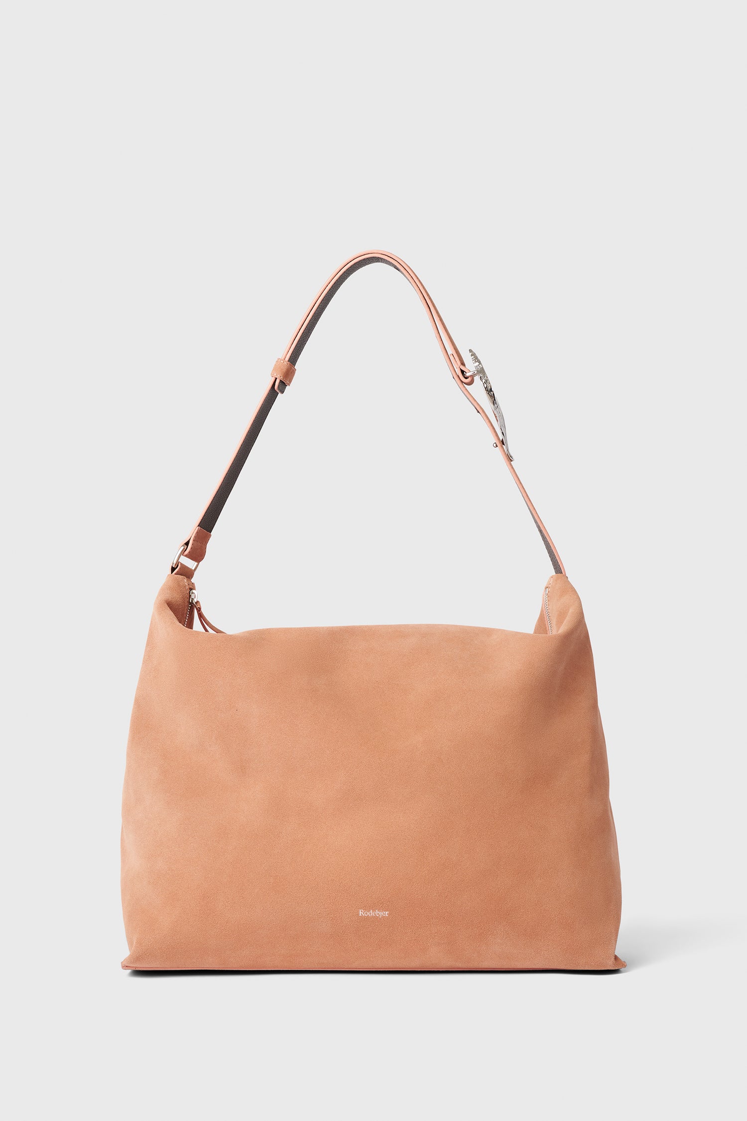 The Seashell suede tote