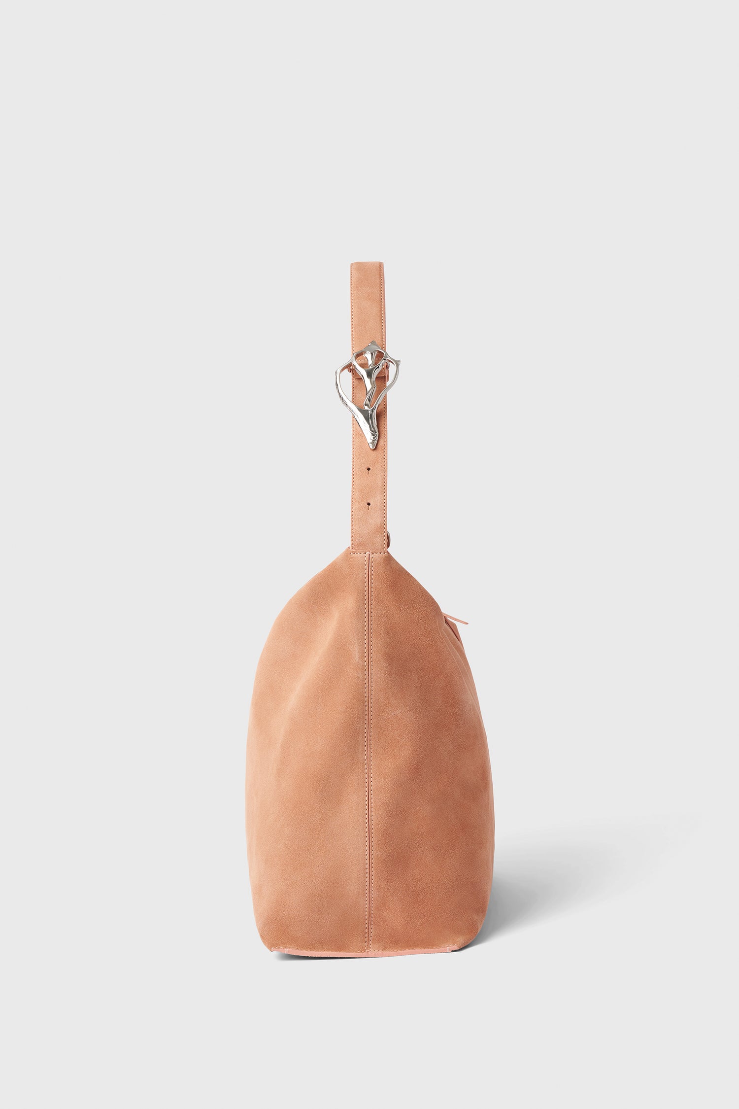 The Seashell suede tote