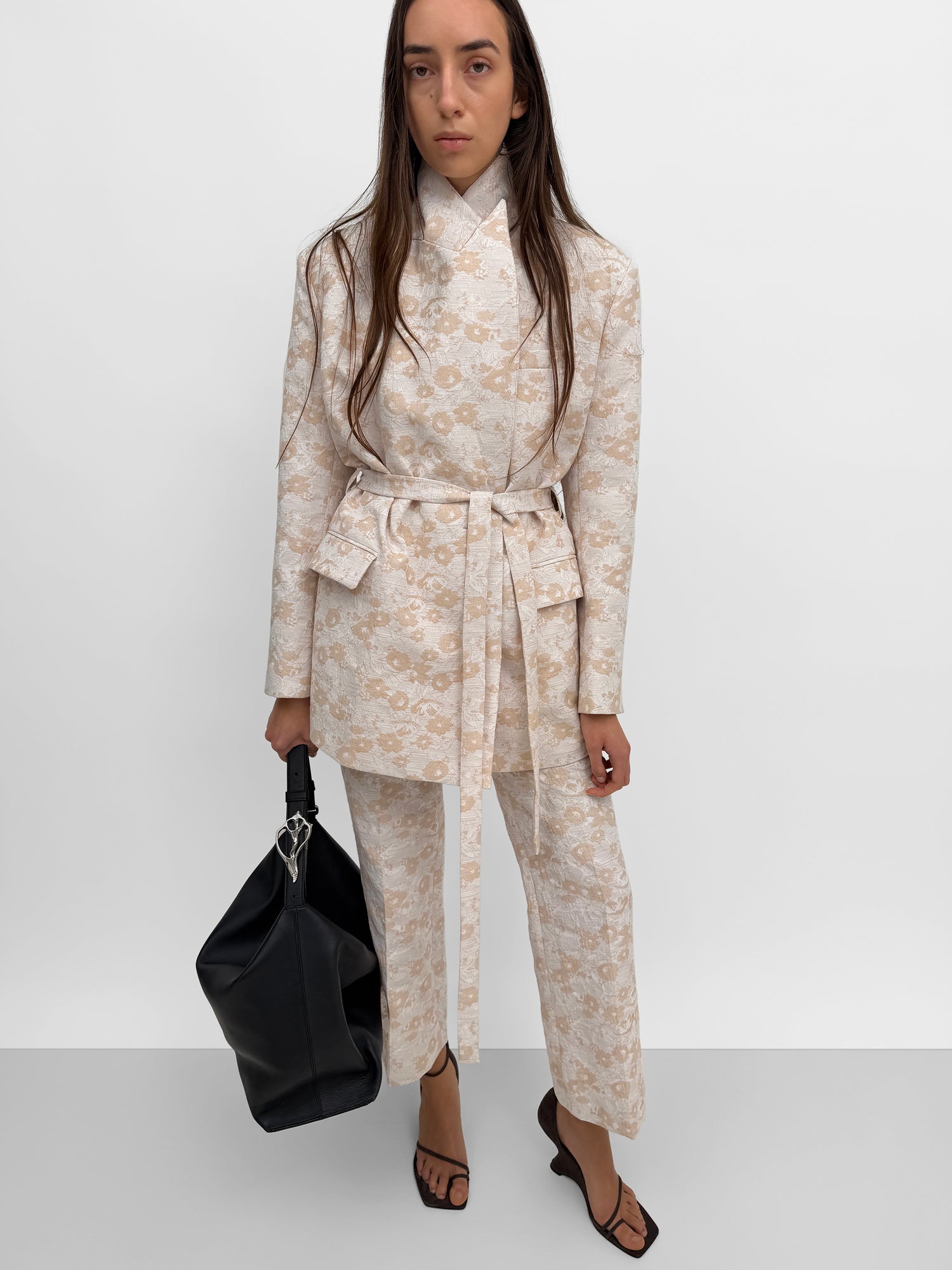 The Stand Summer Jacquard constructed blazer