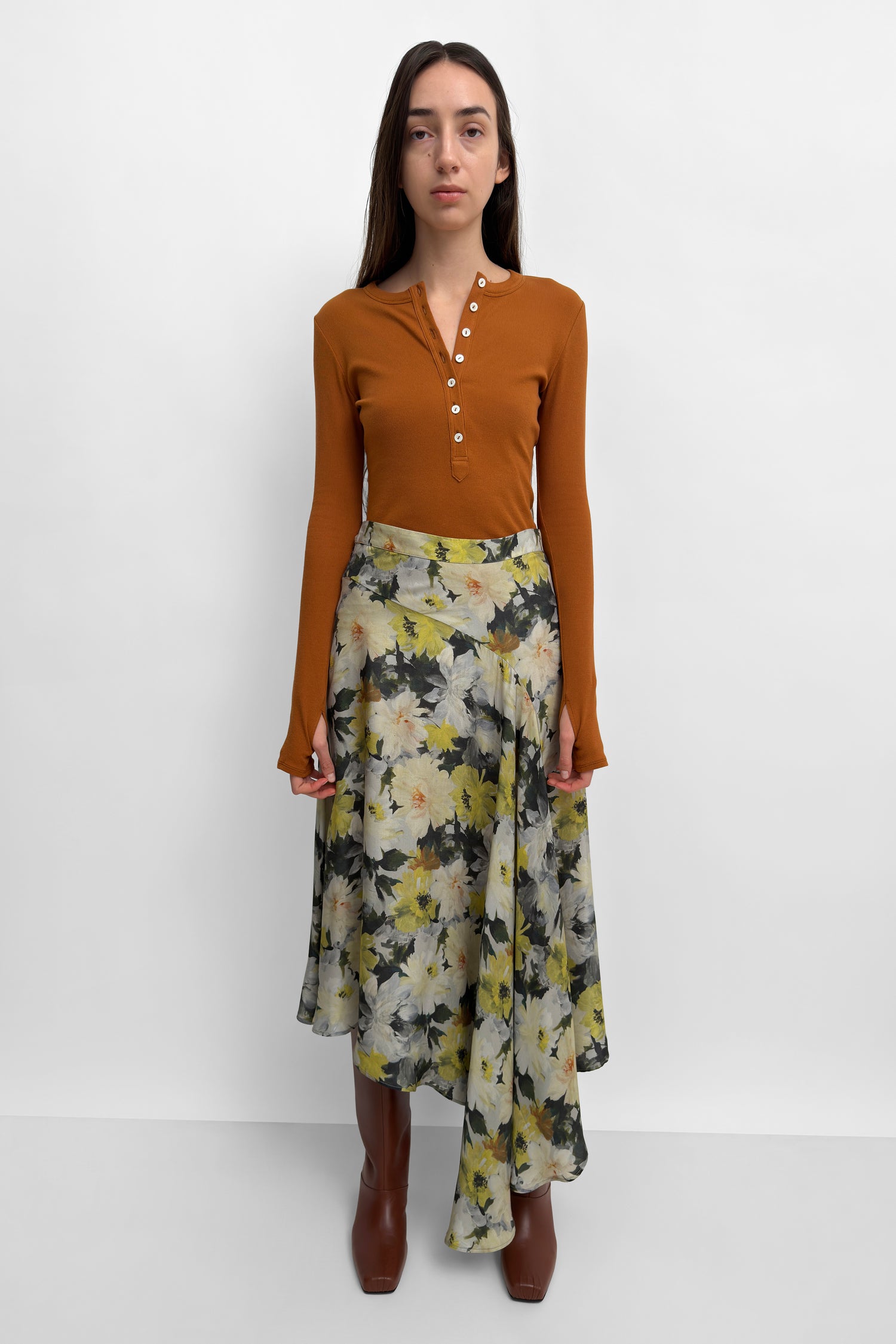 The Sween asymmetric skirt