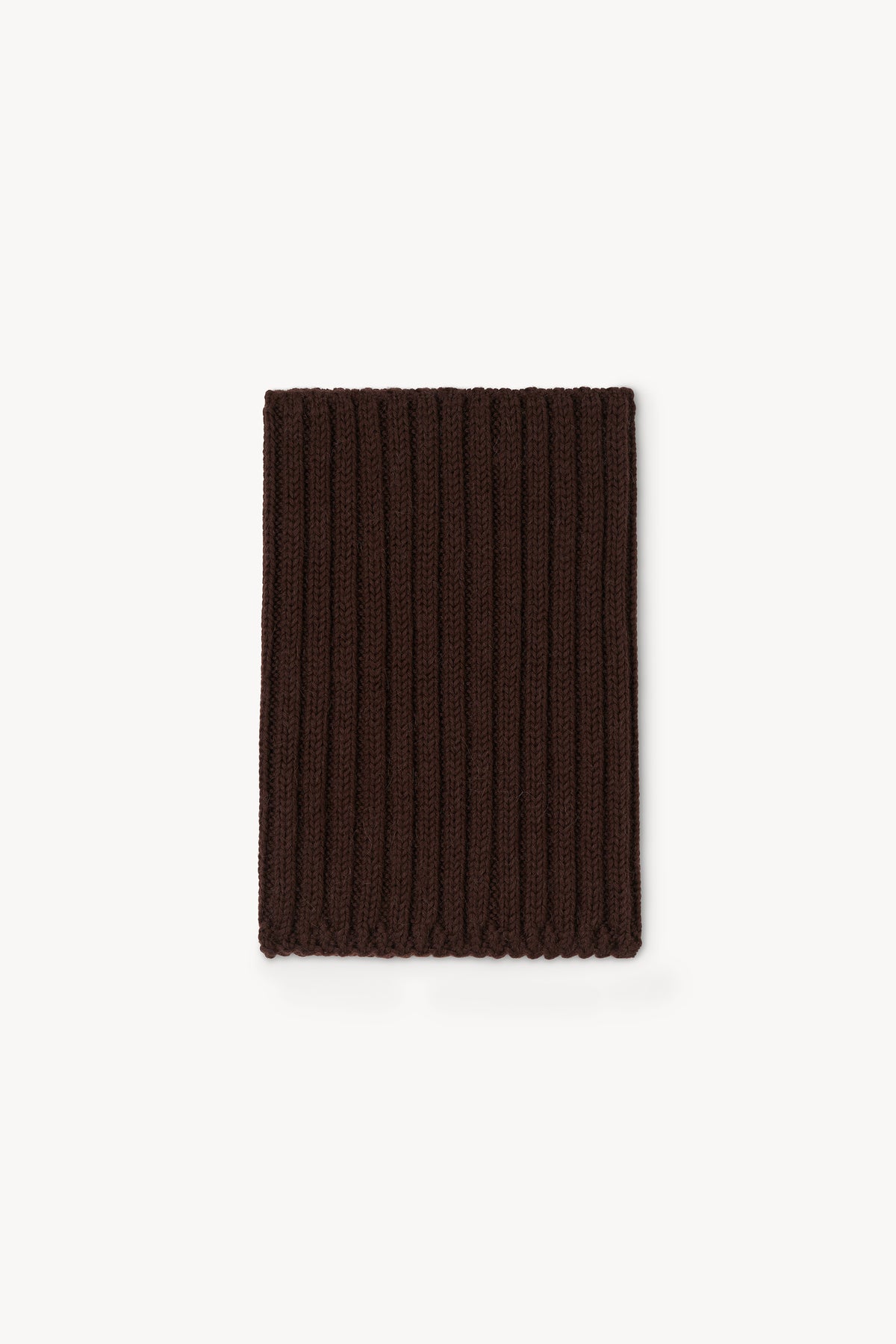 The Taby merino alpaca knit tube scarf