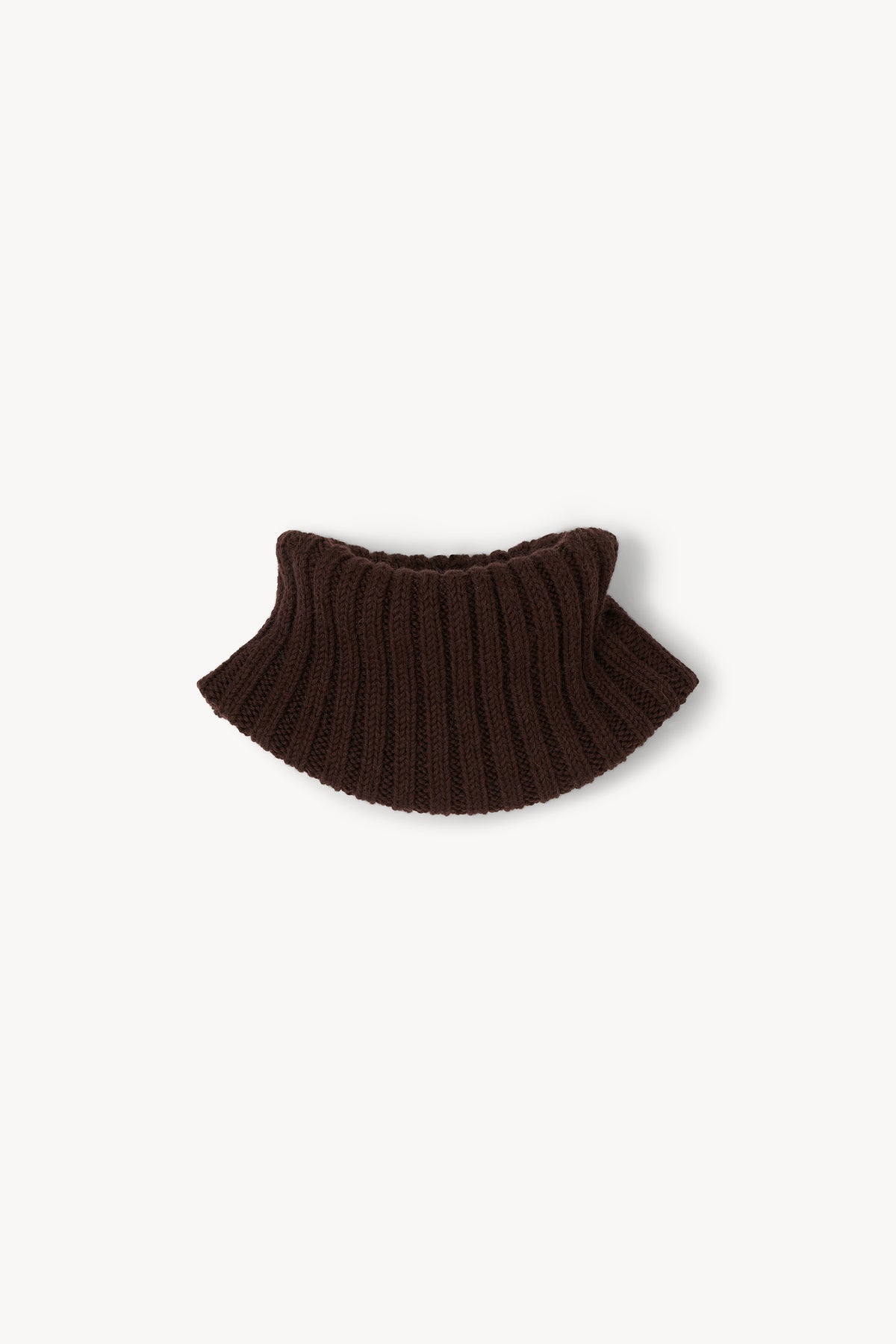 The Taby merino alpaca knit tube scarf