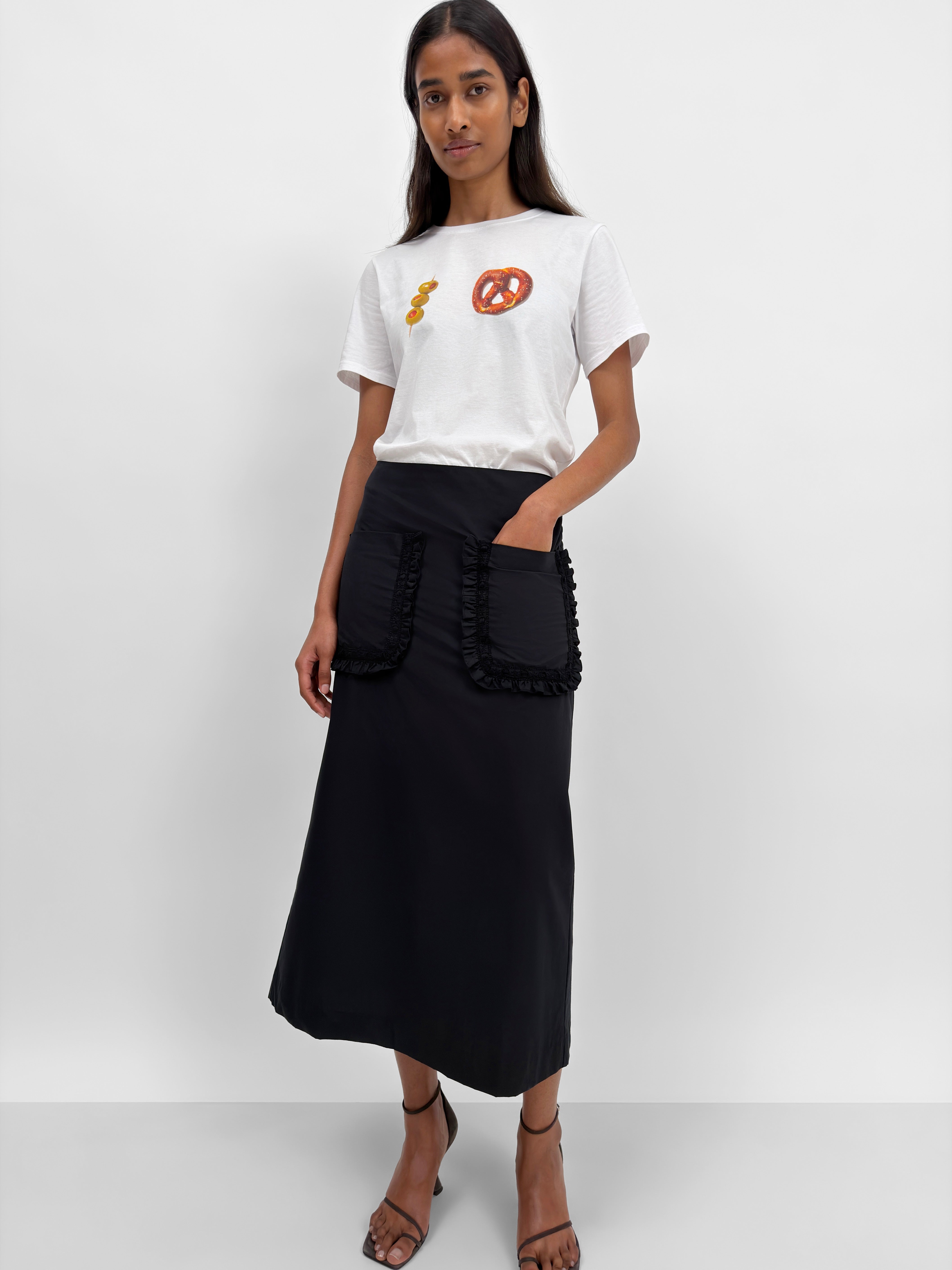 The Ulrika apron pencil skirt | Rodebjer.com