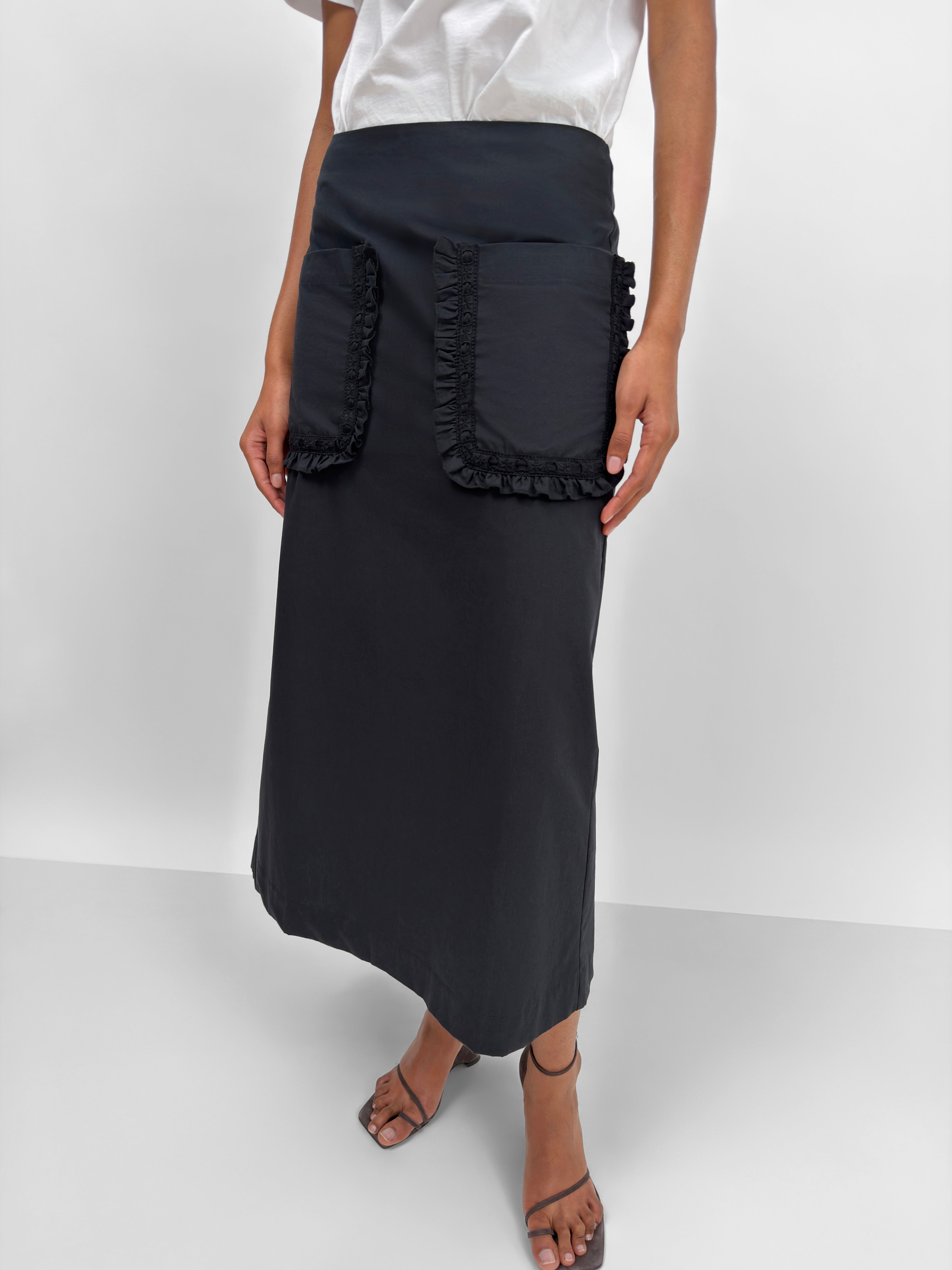 The Ulrika apron pencil skirt | Rodebjer.com