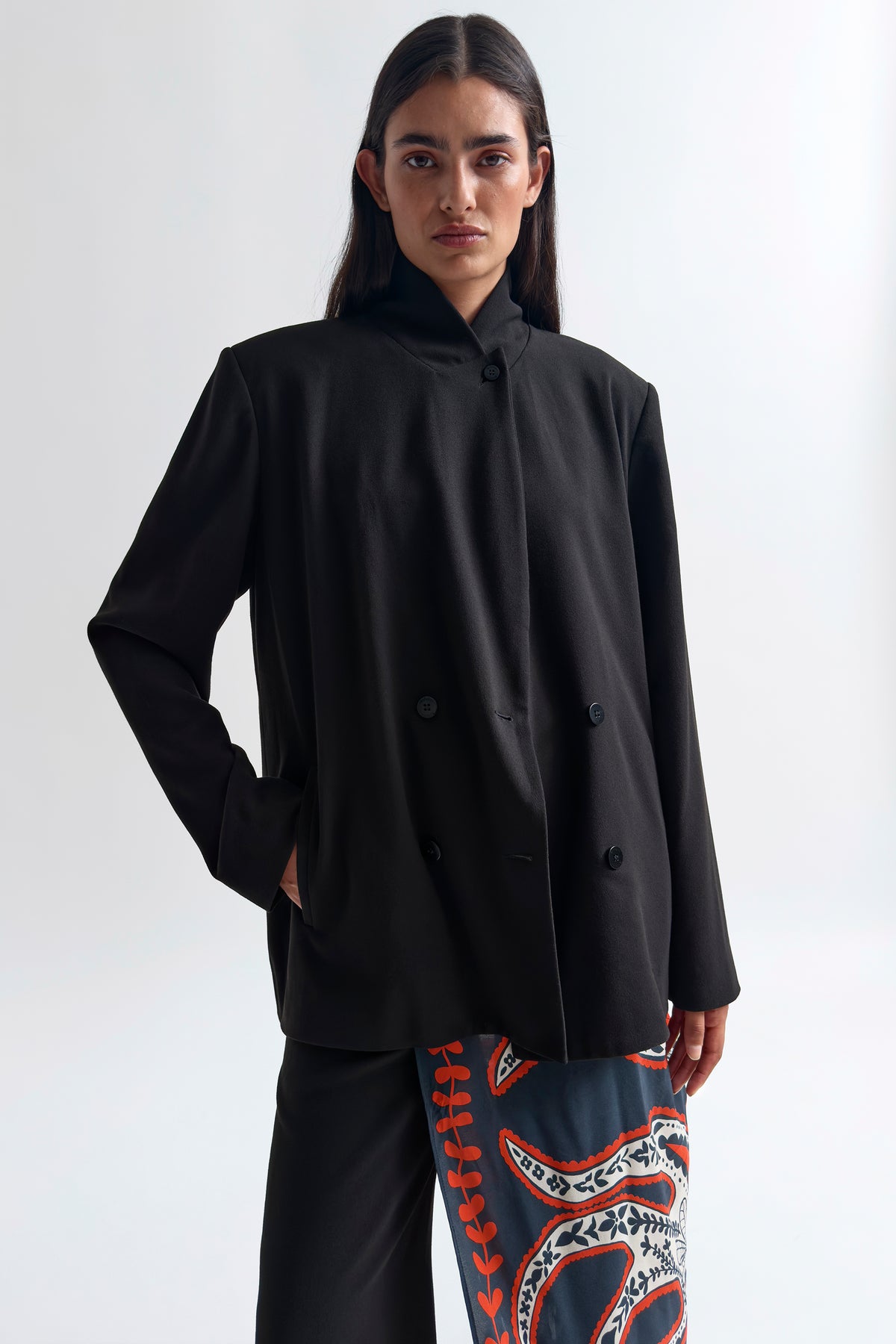 The soft oversized Vienna blazer