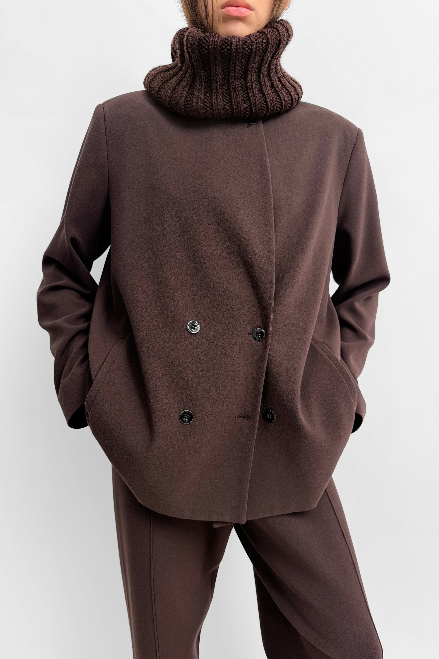 The soft oversized Vienna blazer