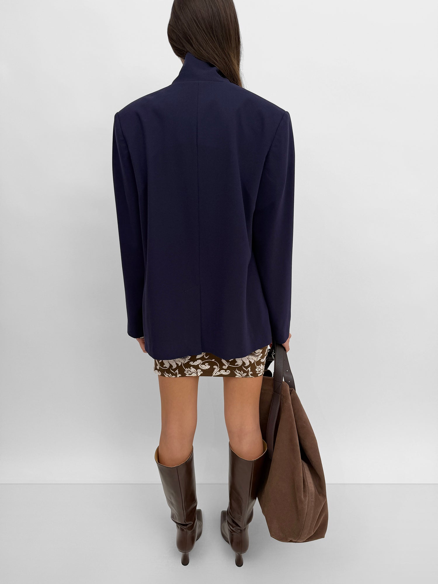 The Vienna crepe blazer