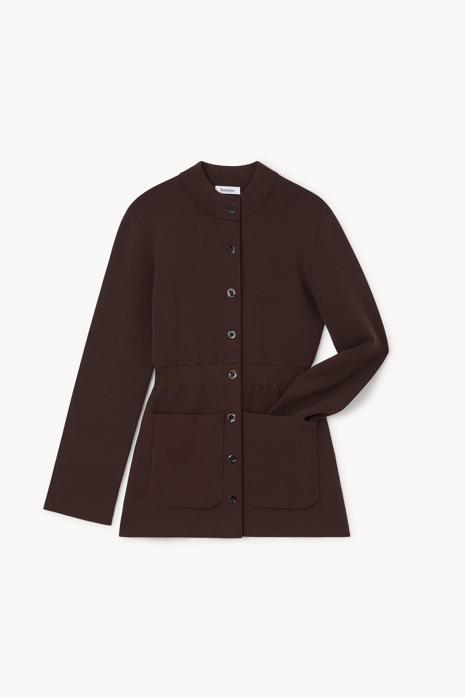 The Yeom soft knit travel suit cardigan