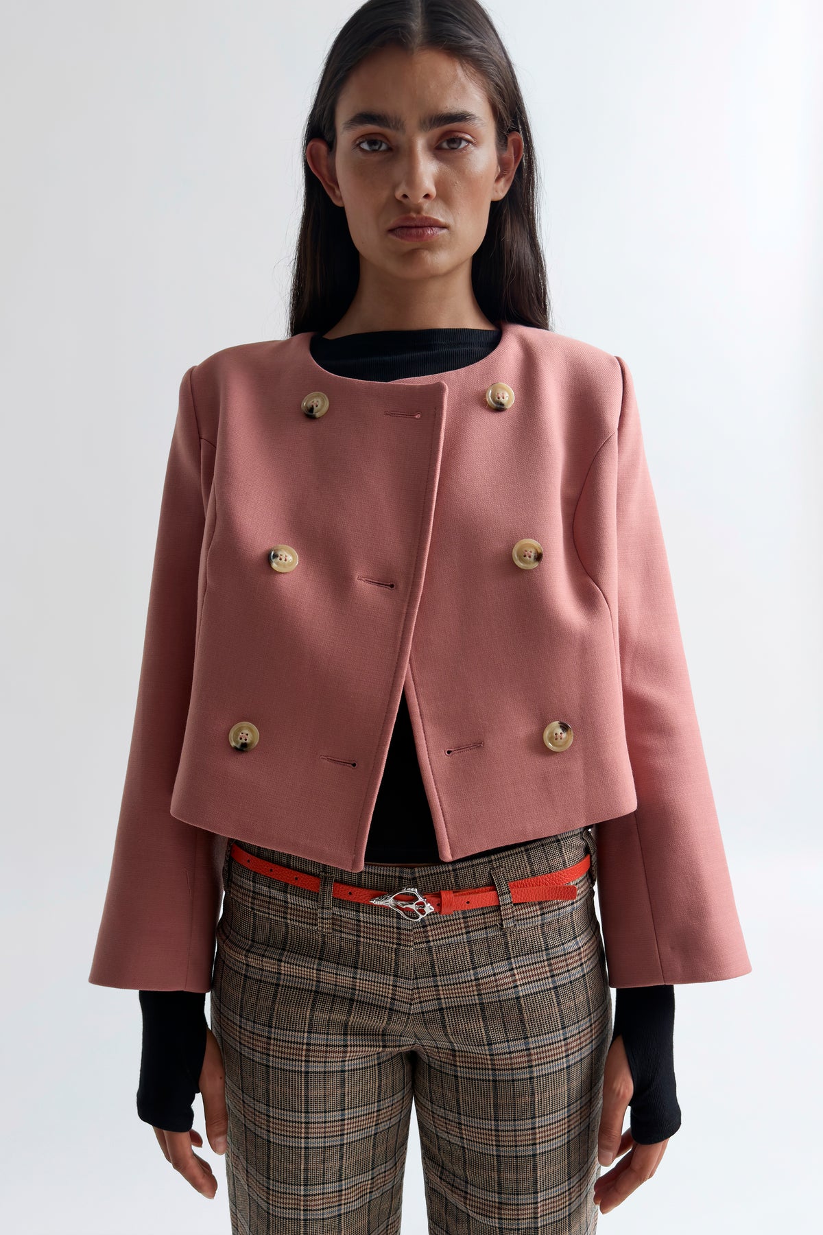 The Yoona cropped jacket