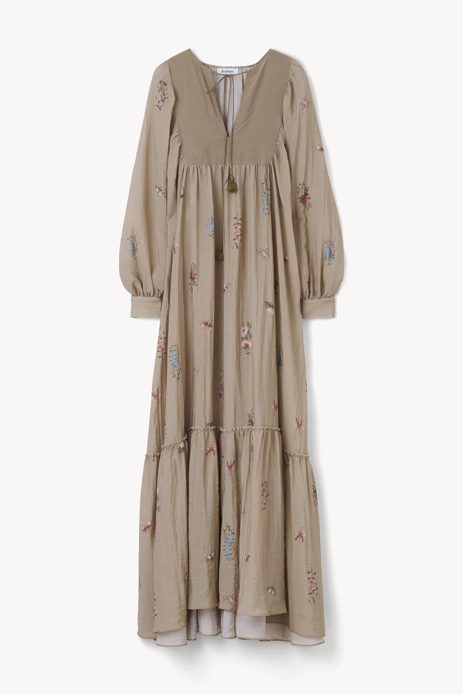 The Emerald maxi dress in Duchess