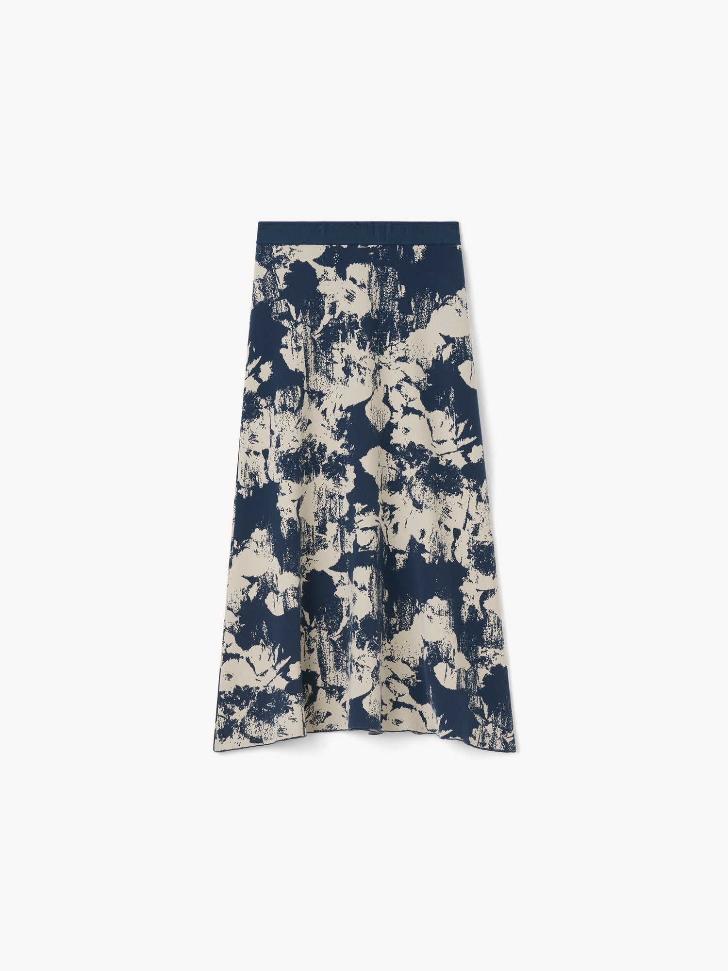 The Flora jacquard knit skirt